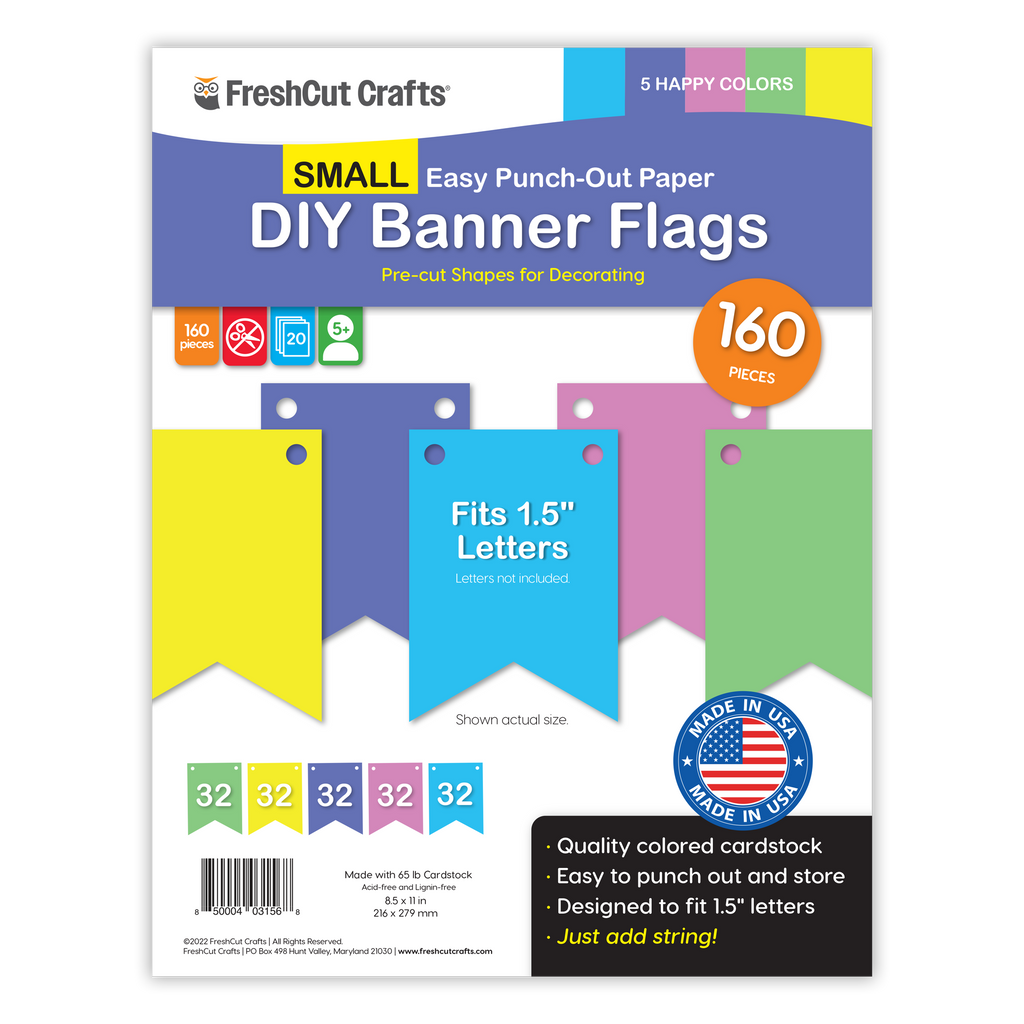Small DIY Banner Flags