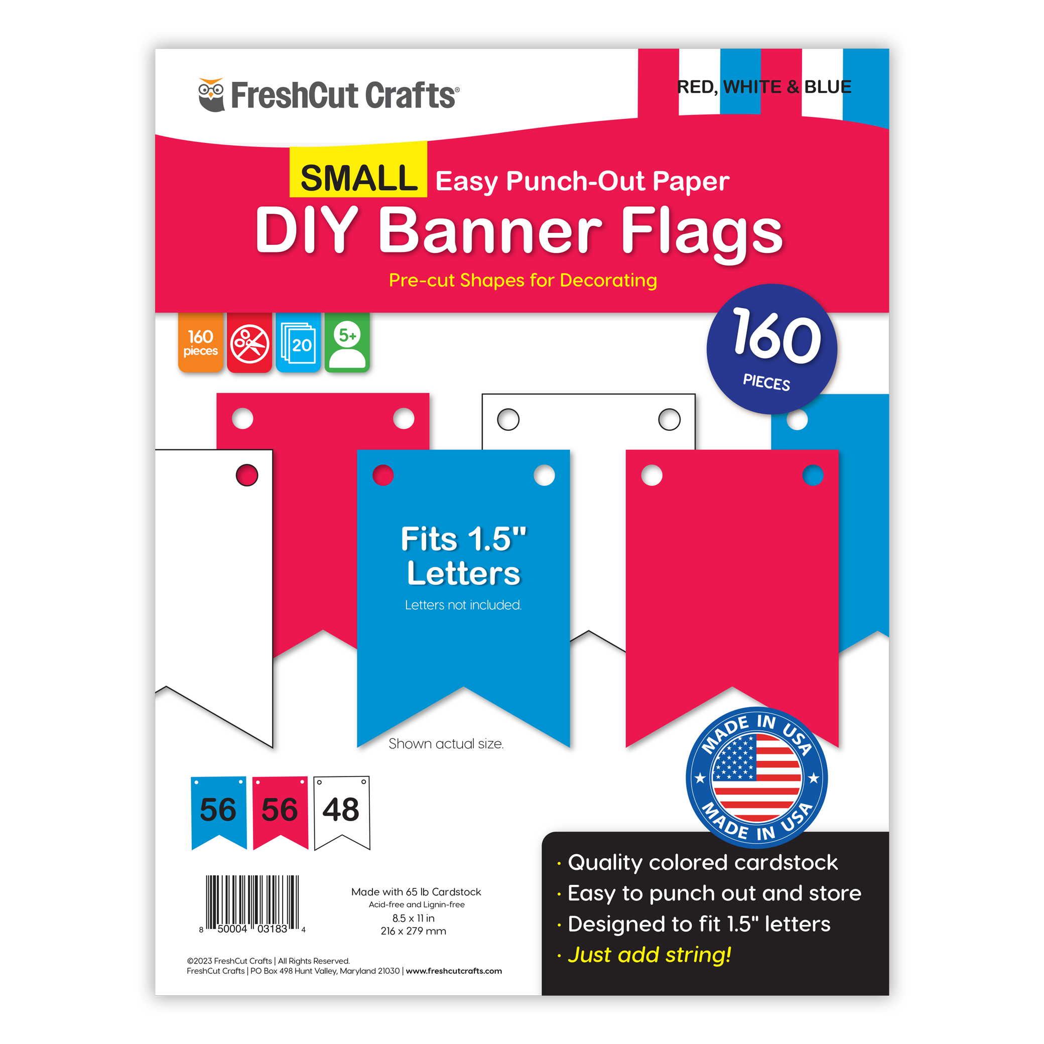 Small DIY Banner Flags