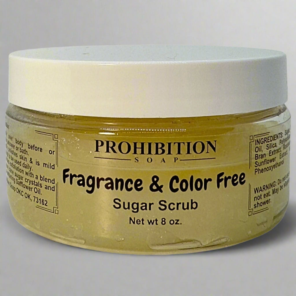 Fragrance & Color Free Sugar Scrub