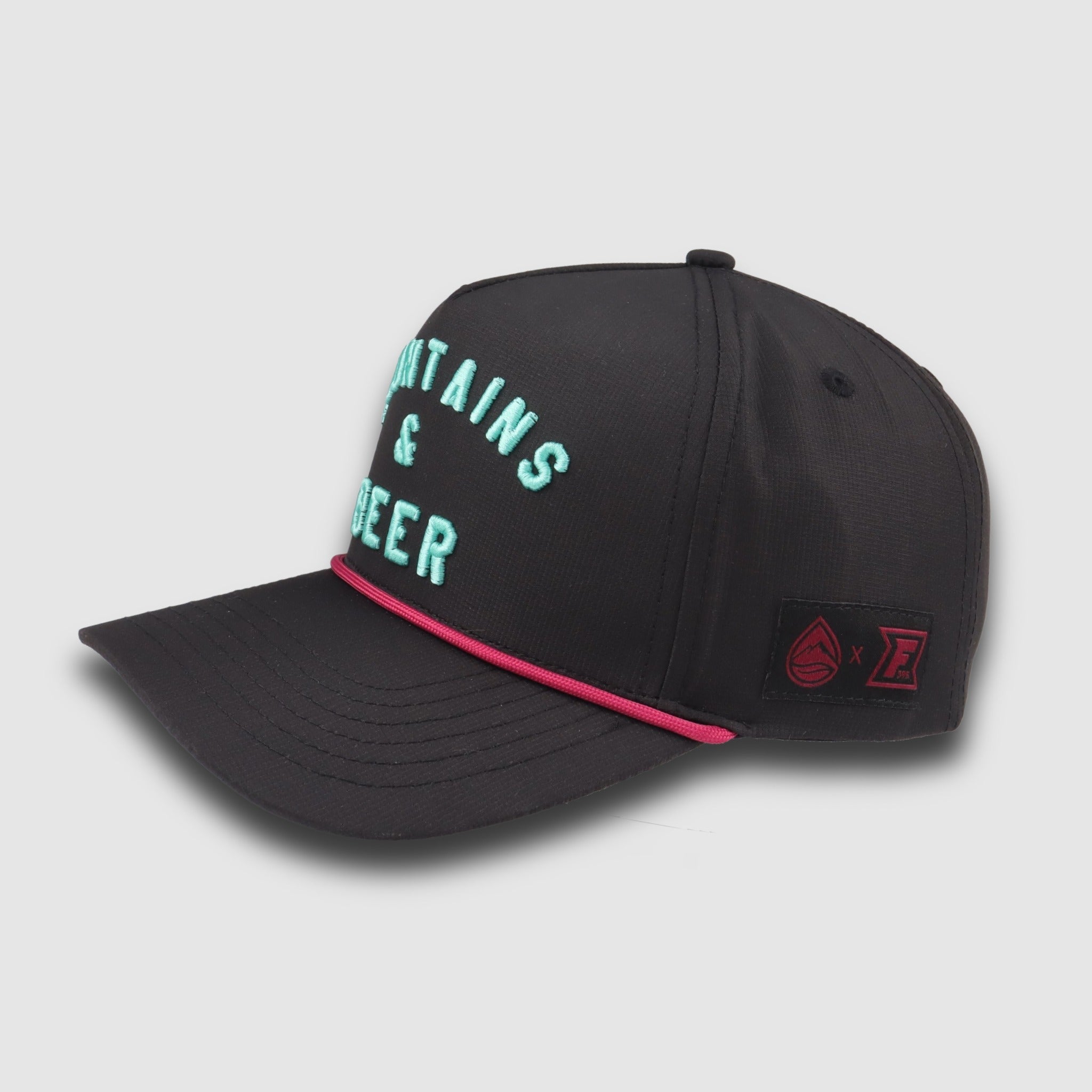 F395 x Distant Brewing Mountains & Beer Hat - Black