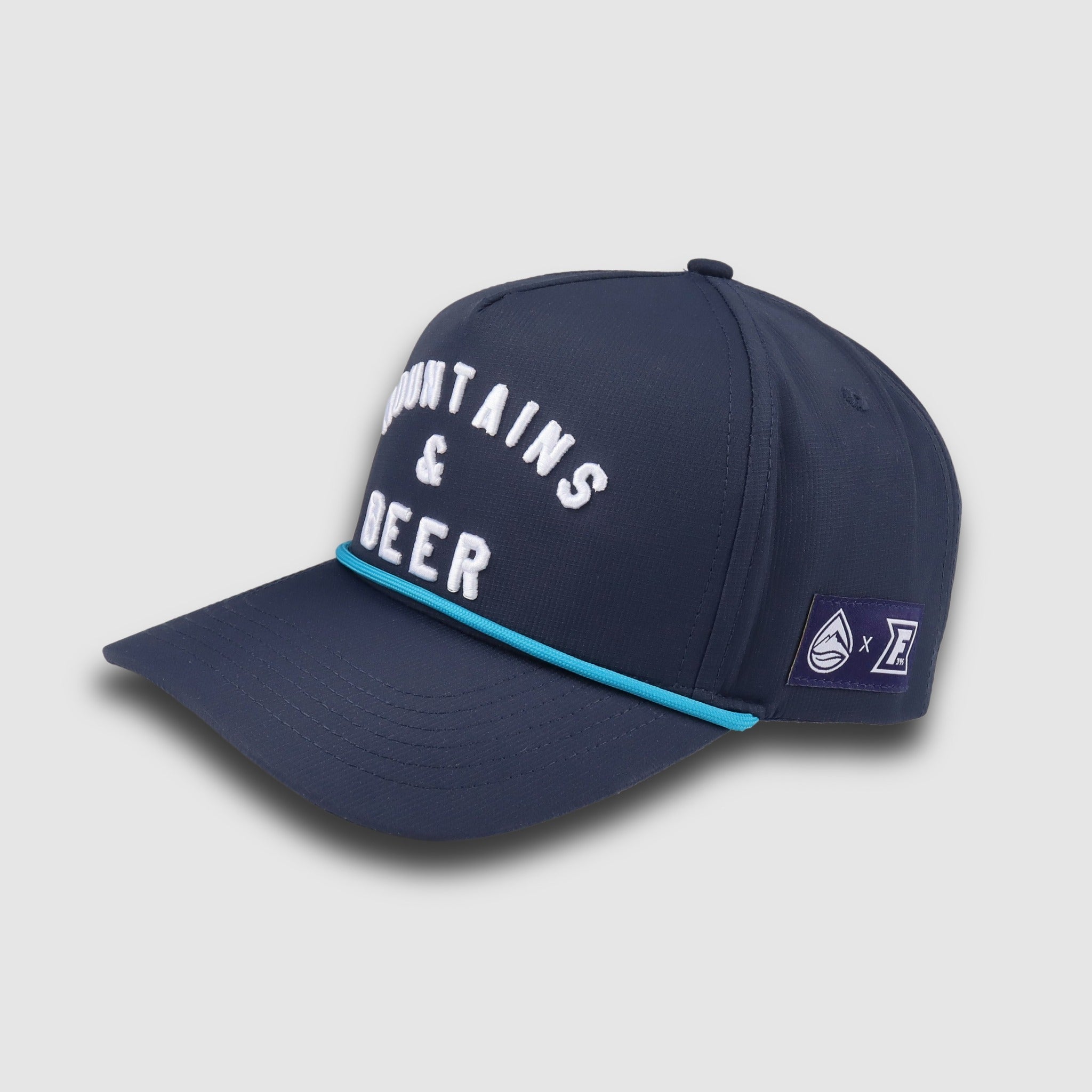 F395 x Distant Brewing Mountains & Beer Hat - Cobalt Blue