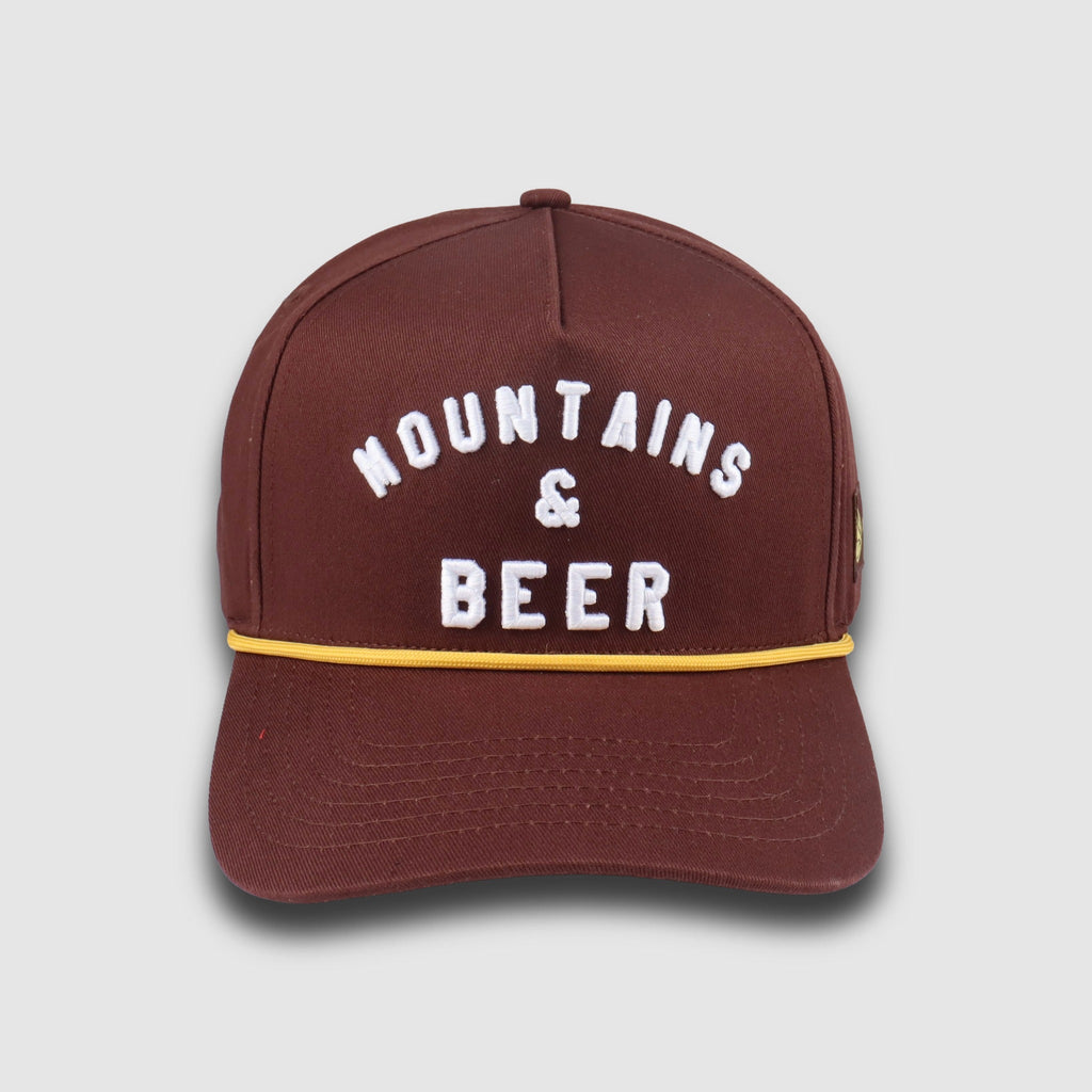 F395 x Distant Brewing Mountains & Beer Hat - Brown