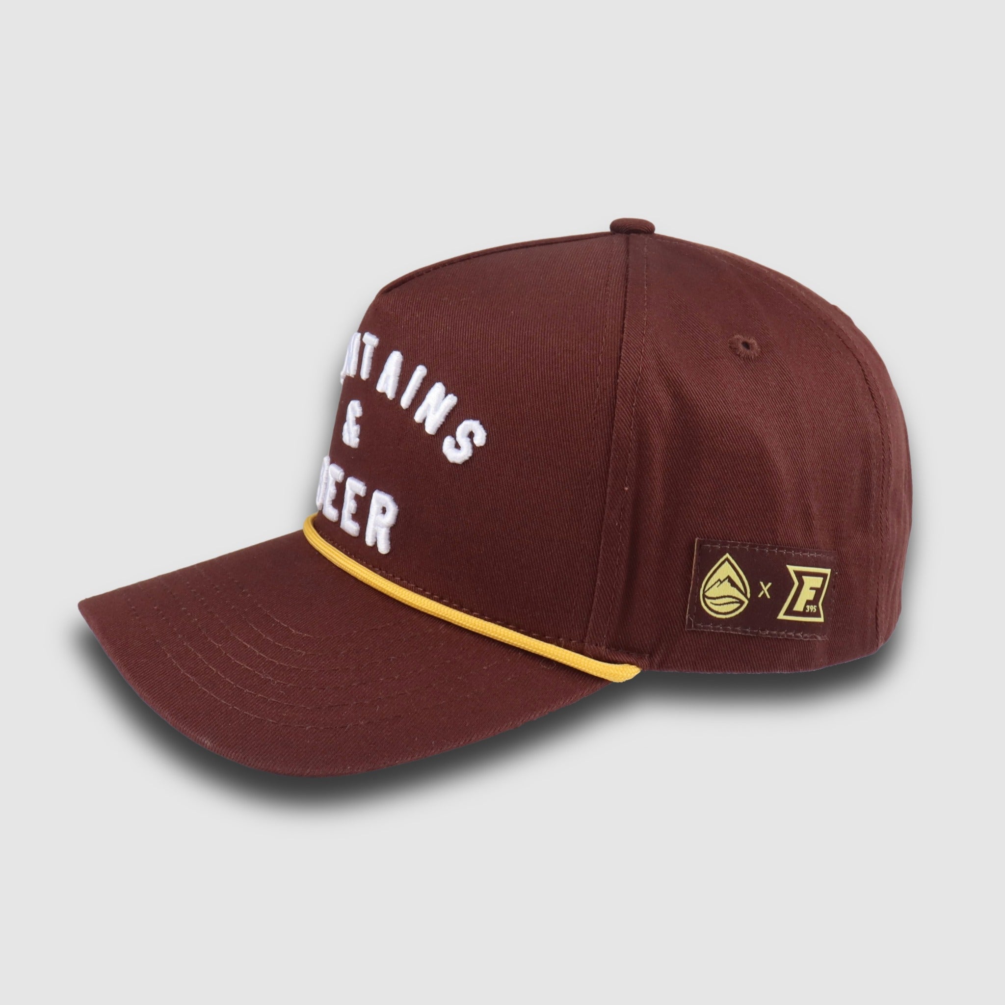 F395 x Distant Brewing Mountains & Beer Hat - Brown