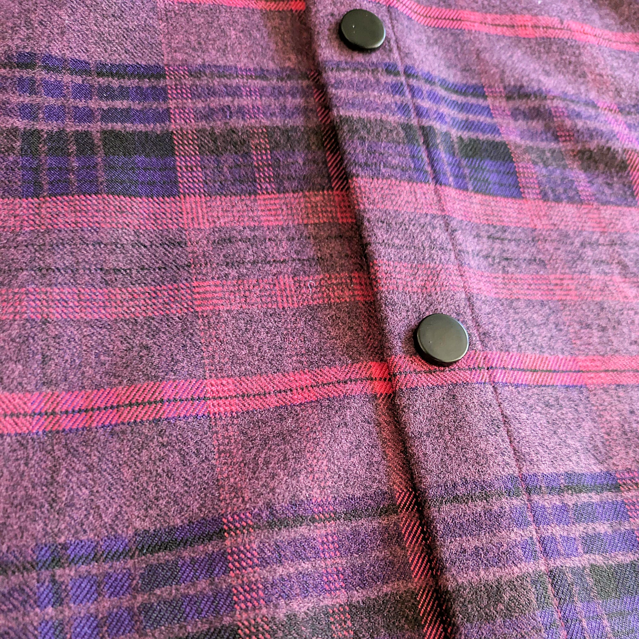 Highland Tech Flannel - Fuchsia/Black