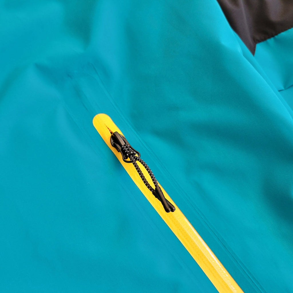 Forest Trail Waterproof Jacket - Black/Teal