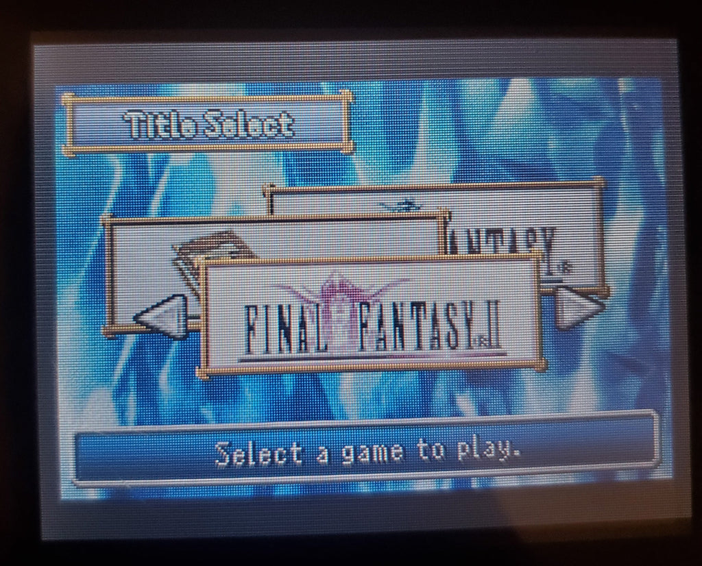 Final Fantasy 1 & 2 Dawn of Souls GBA Video Game Boy Advance Nintendo
