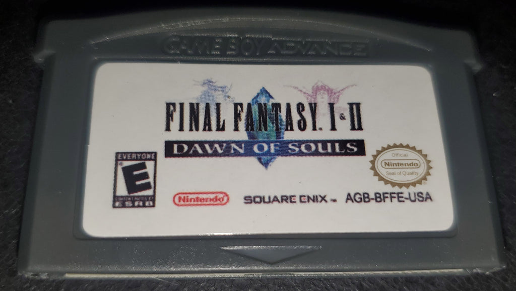 Final Fantasy 1 & 2 Dawn of Souls GBA Video Game Boy Advance Nintendo