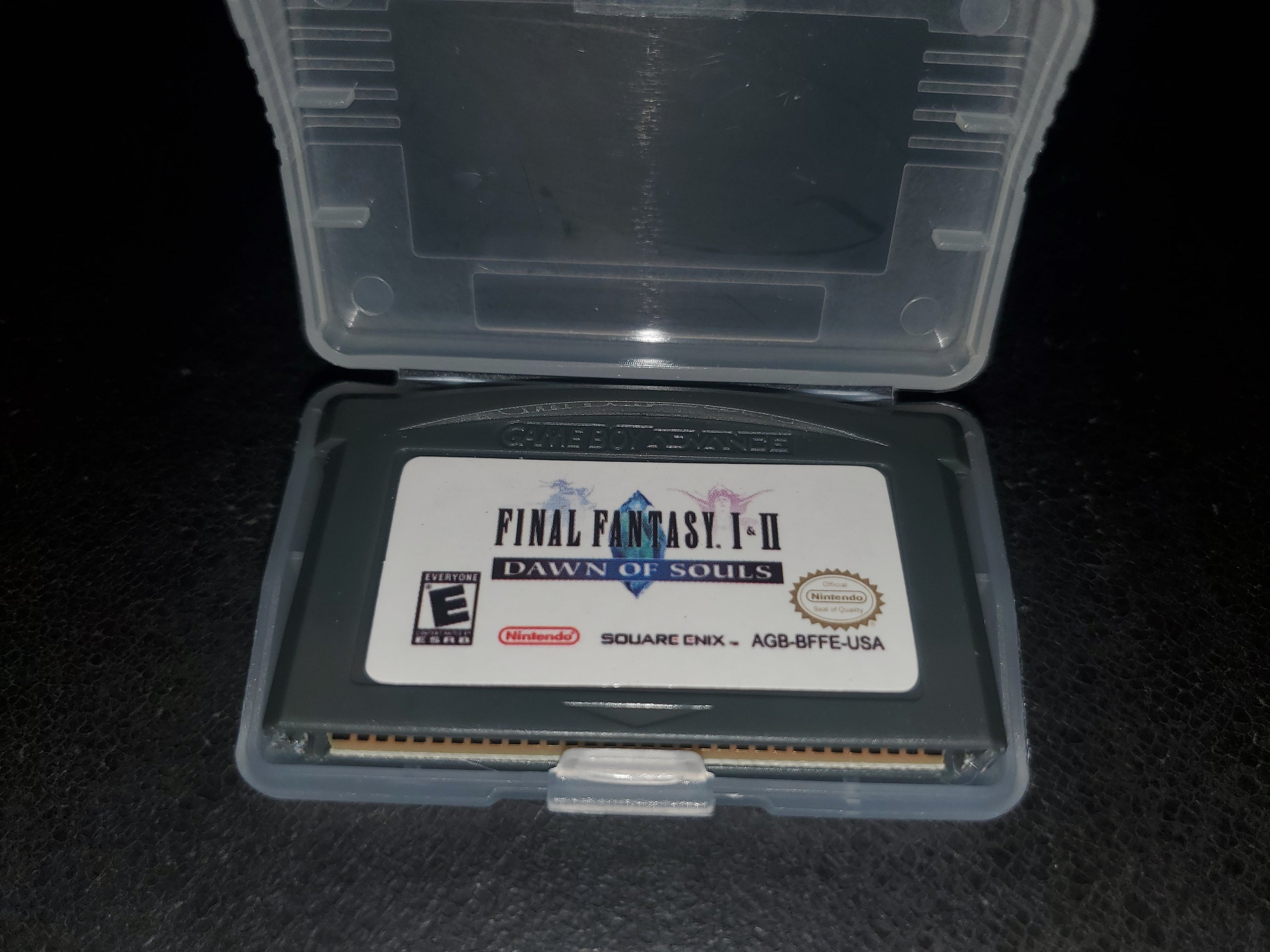Final Fantasy 1 & 2 Dawn of Souls GBA Video Game Boy Advance Nintendo