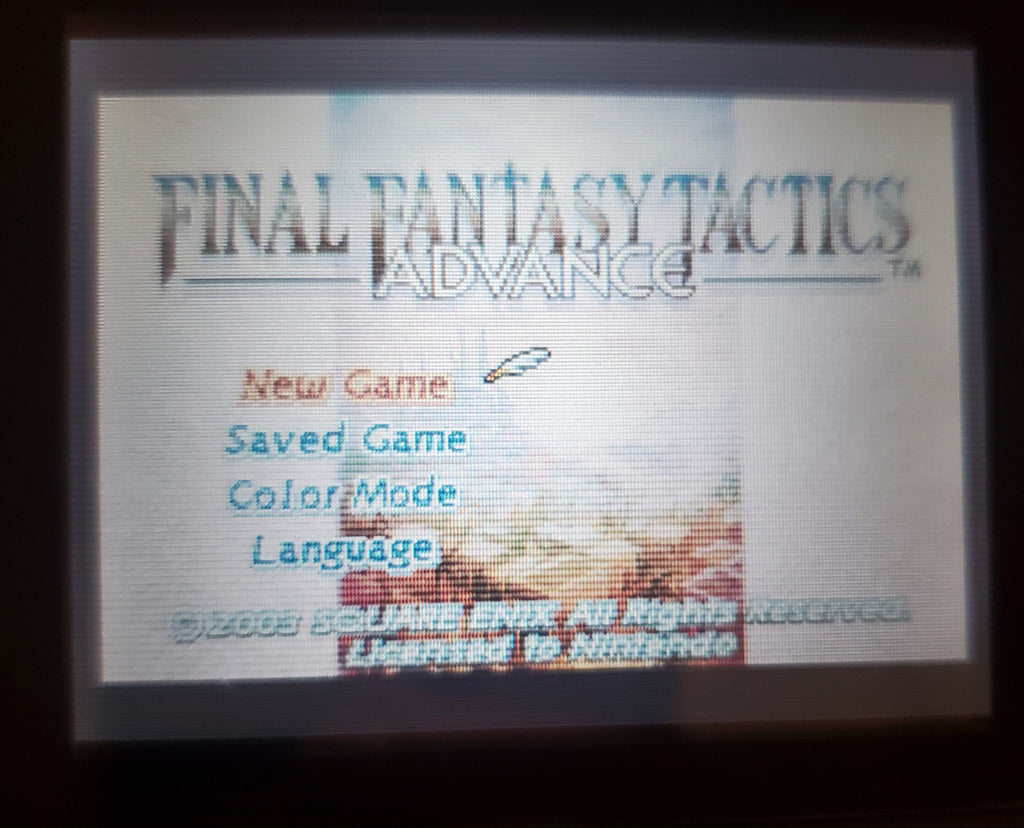 Final Fantasy Tactics Advance GBA Video Game Boy Advance Nintendo