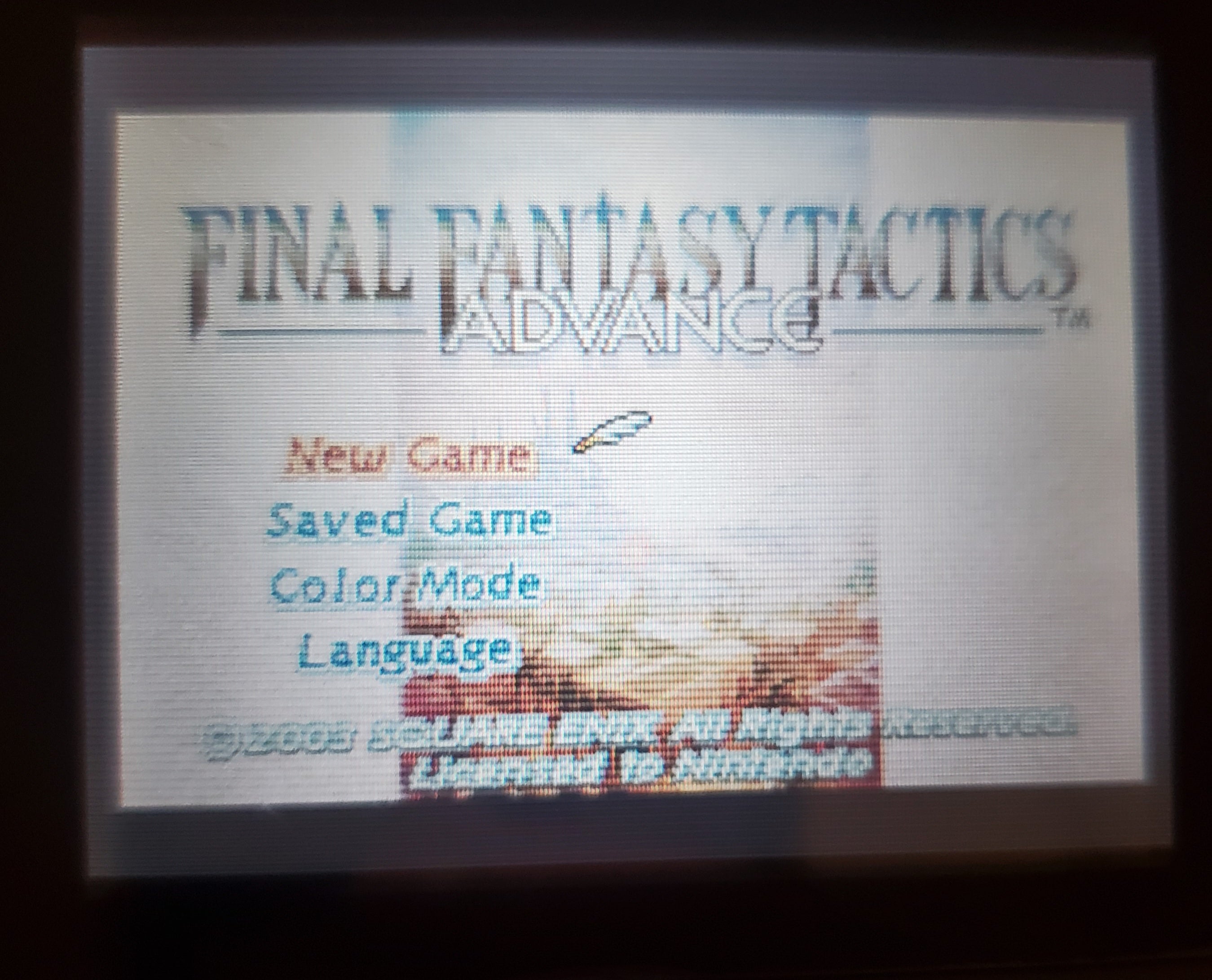Final Fantasy Tactics Advance GBA Video Game Boy Advance Nintendo