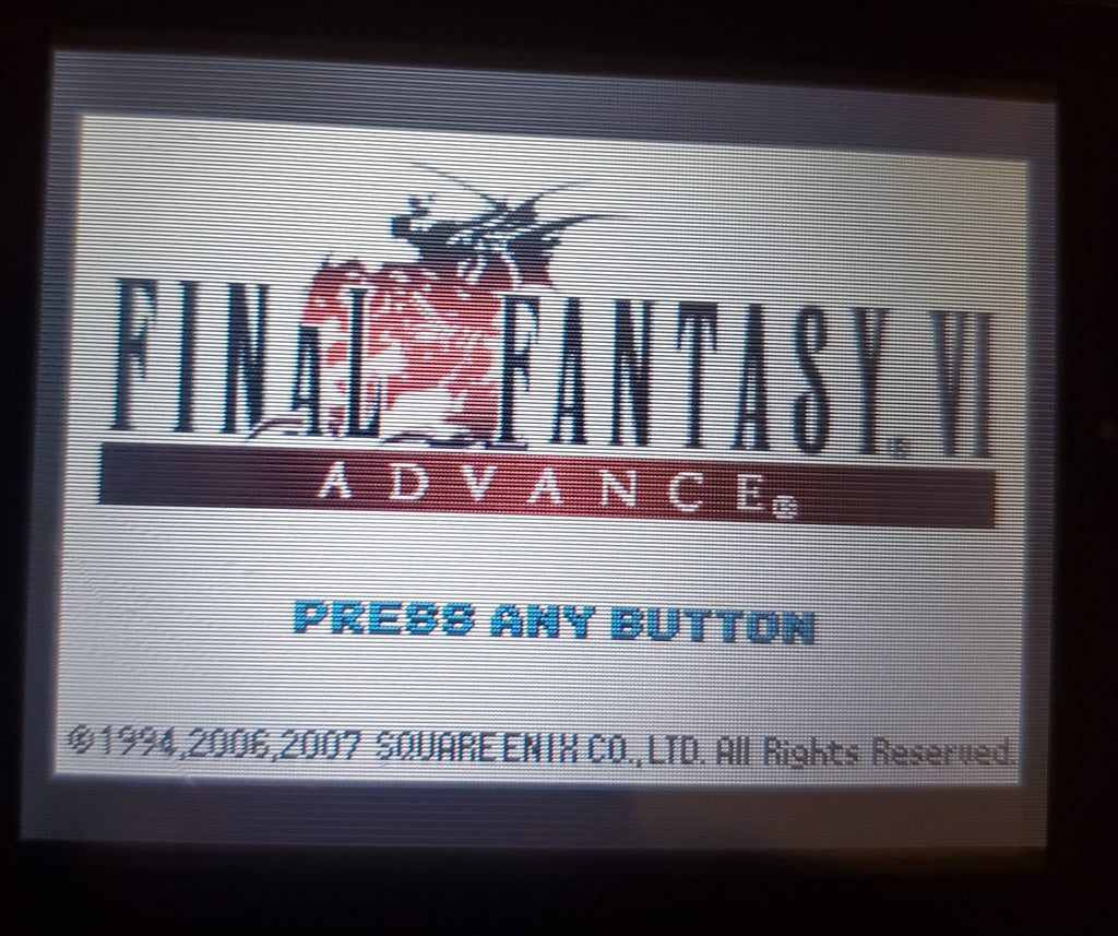 Final Fantasy VI Advance GBA Video Game Boy Advance Nintendo