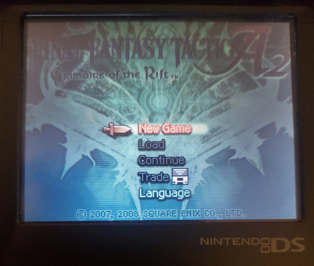 Final Fantasy A2 Video Game Nintendo DS