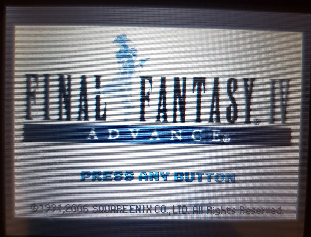 Final Fantasy IV Advance GBA Video Game Boy Advance Nintendo
