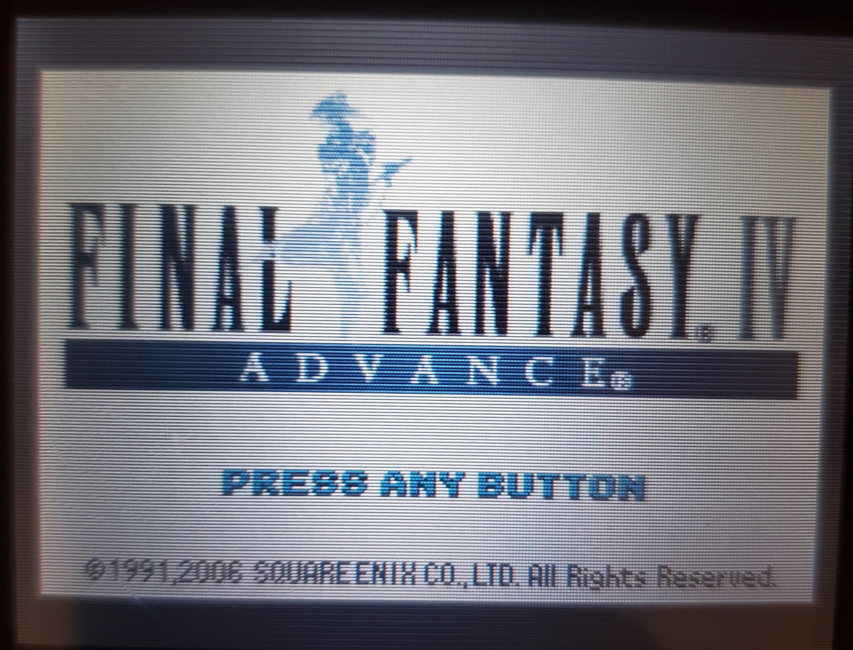 Final Fantasy IV Advance GBA Video Game Boy Advance Nintendo