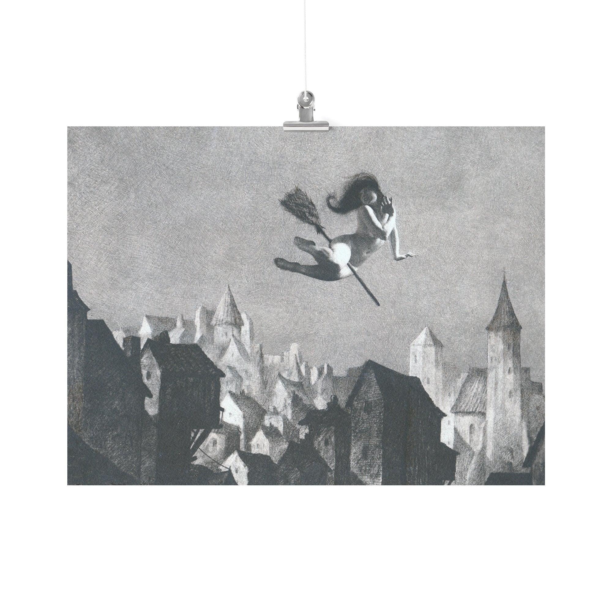 "Flight of Fancy" by William Mortensen Matte Poster