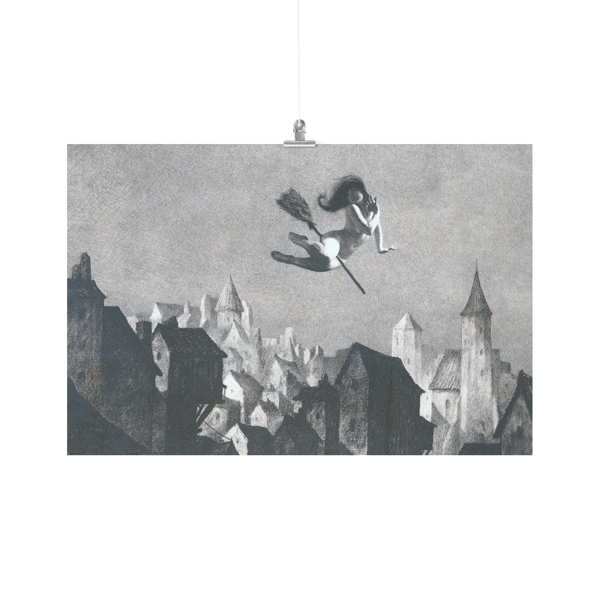 "Flight of Fancy" by William Mortensen Matte Poster