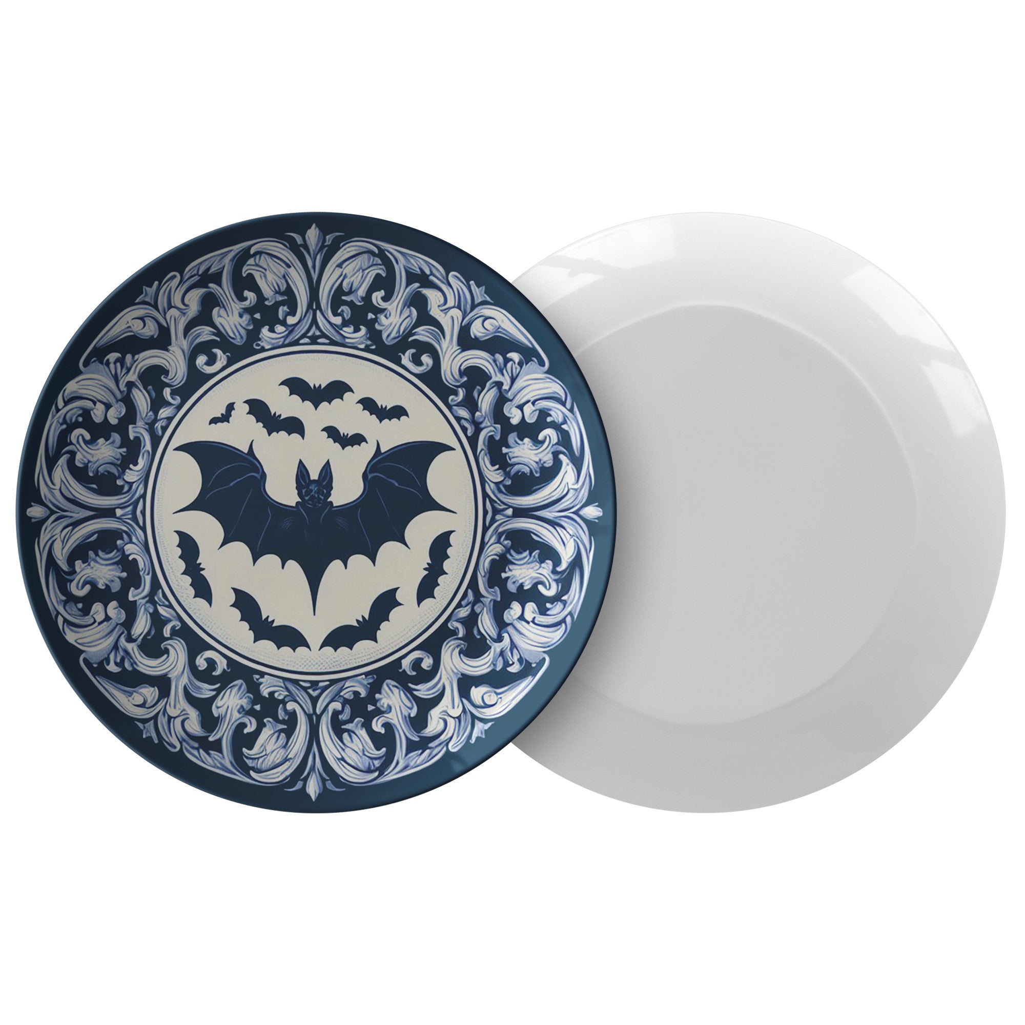 Flying Bat 10" Dinner Plates