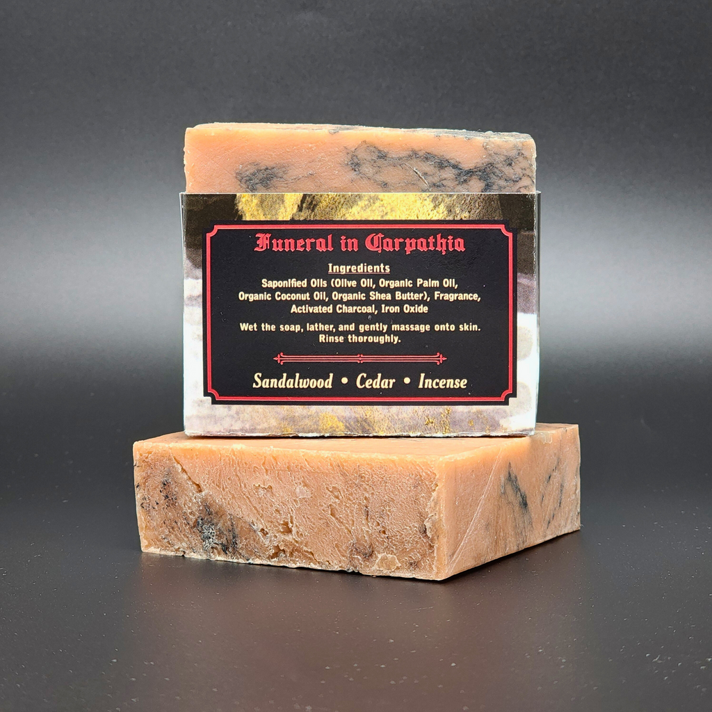 "Funeral in Carpathia" Handmade Vegan Bar Soap