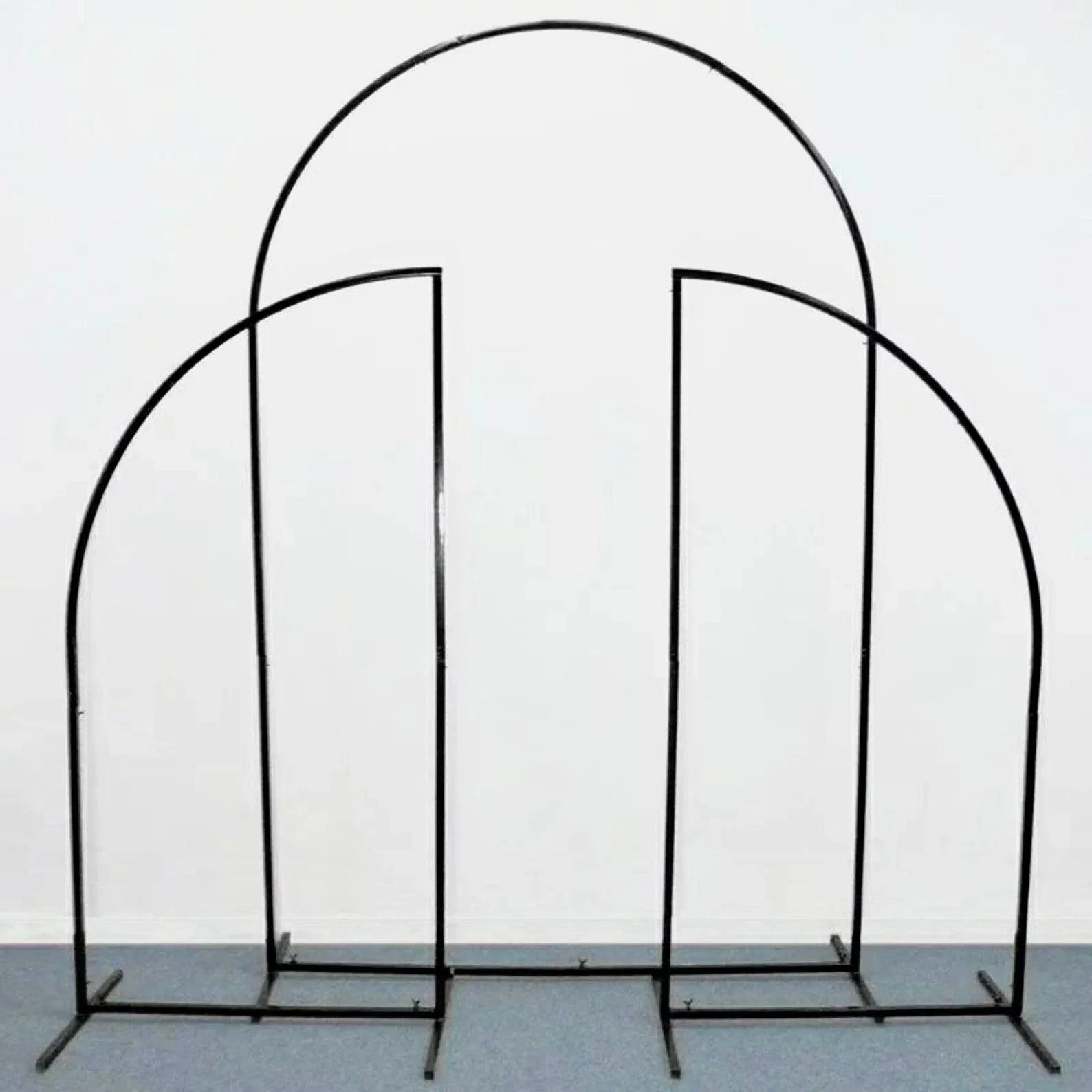 Gold Wedding Arch Decoration Backdrop 3-Piece