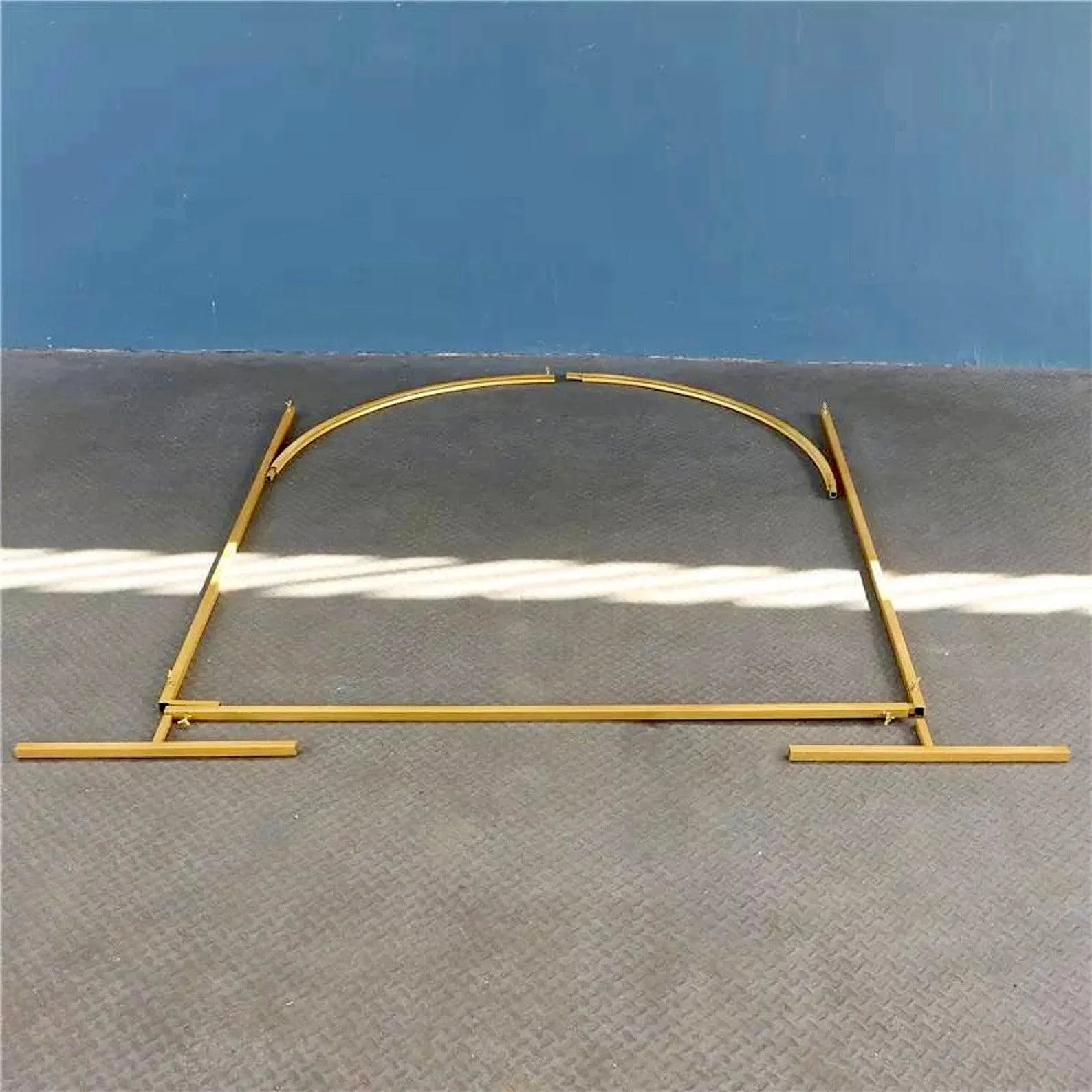 Gold Wedding Arch Decoration Backdrop 3-Piece