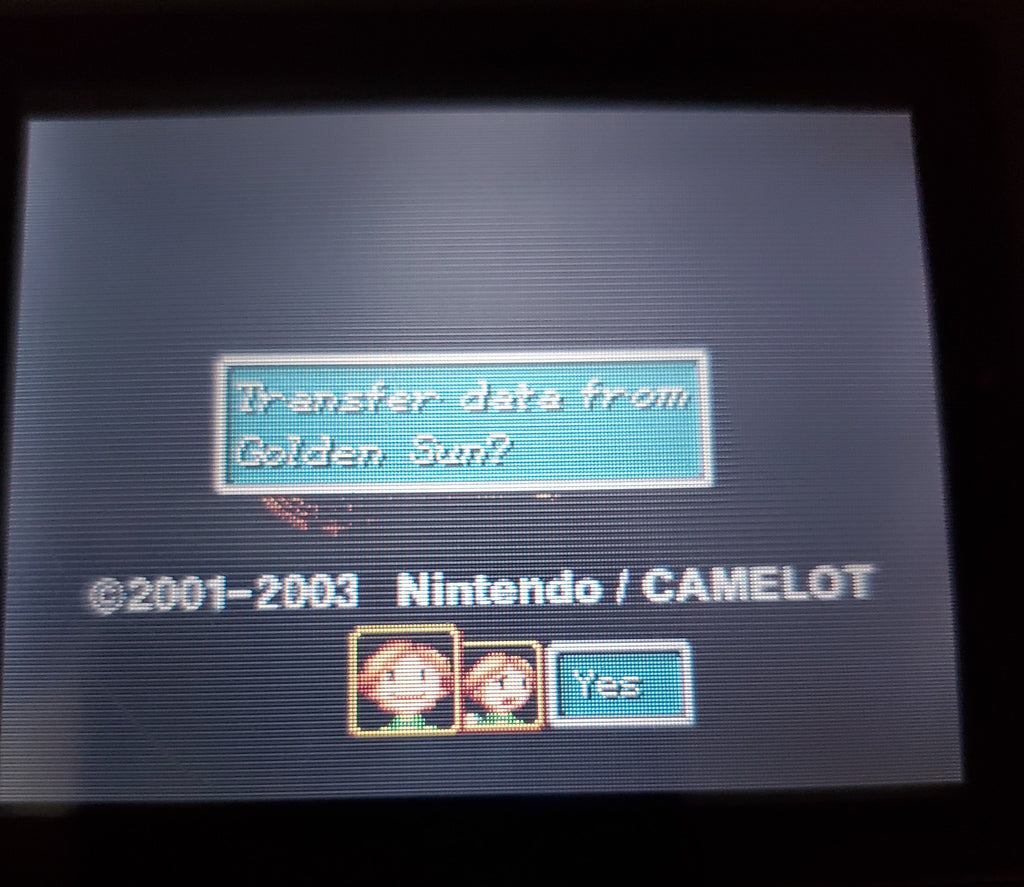 Golden Sun The Lost Age GBA Video Game Boy Advance Nintendo