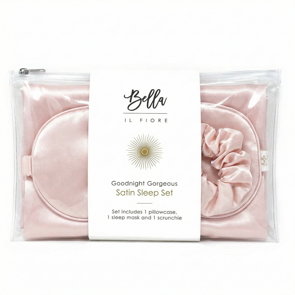 Satin Sleep Sets and Pillowcases for Skin and Hair Care | Spa Gift