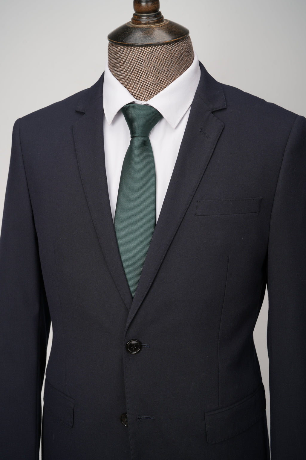 Green 3.2" Silk Tie
