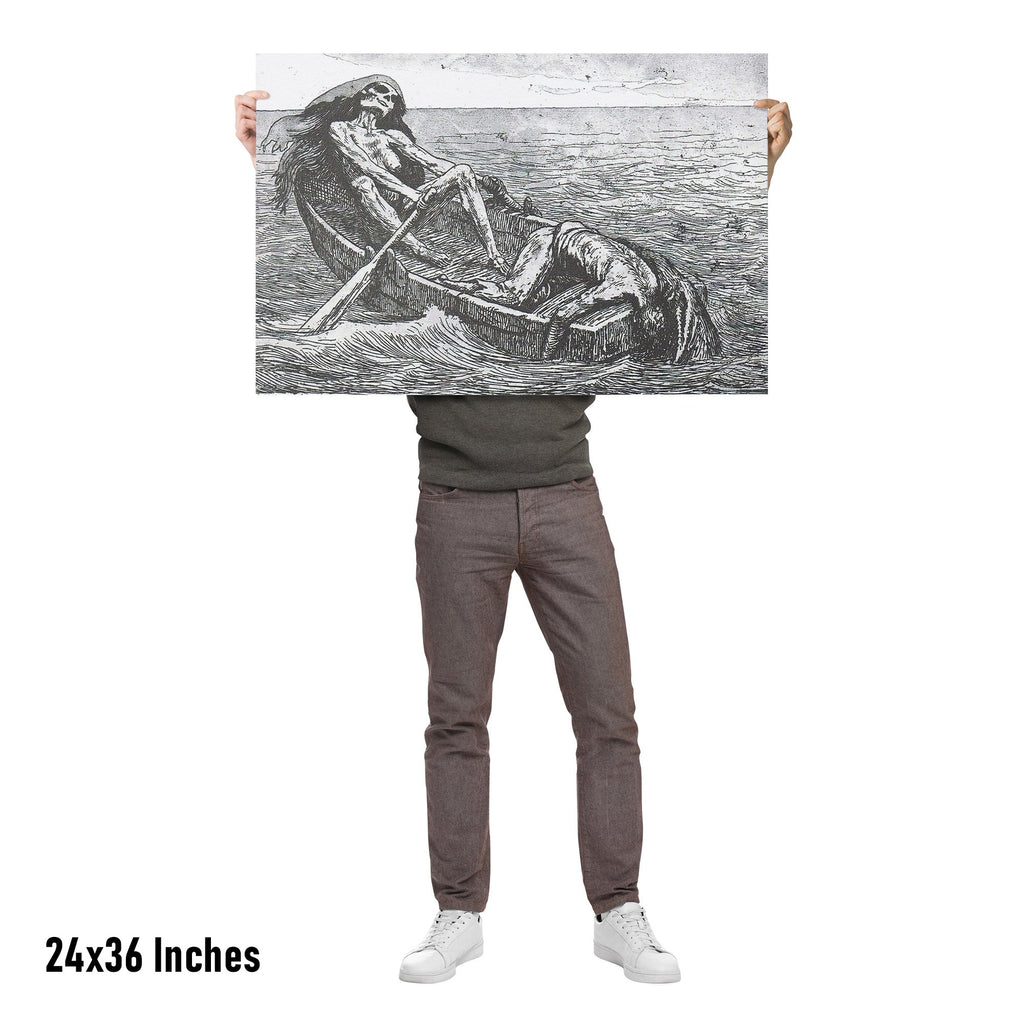 "Guerro #9" by Valére Bernard Matte Poster