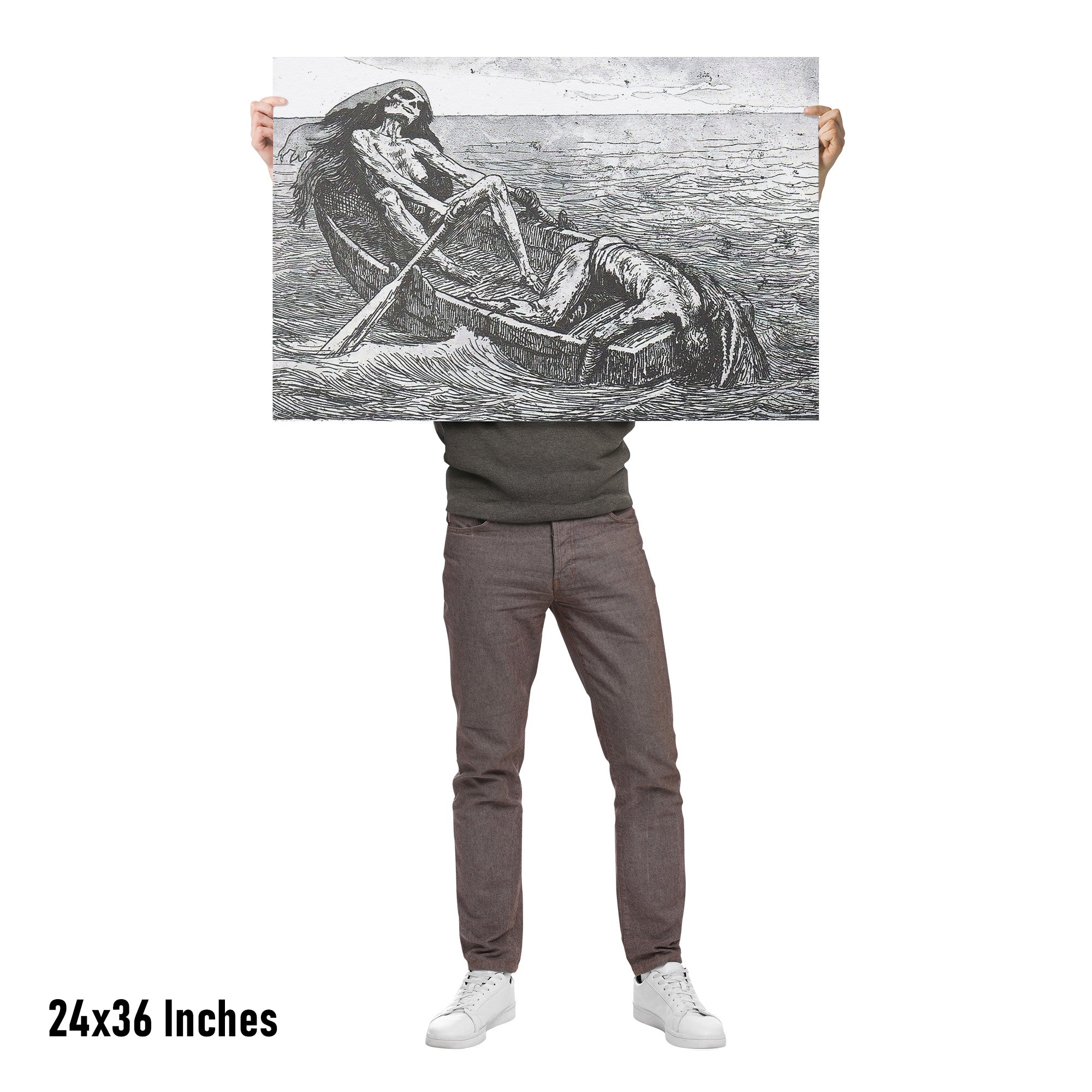 "Guerro #9" by Valére Bernard Matte Poster