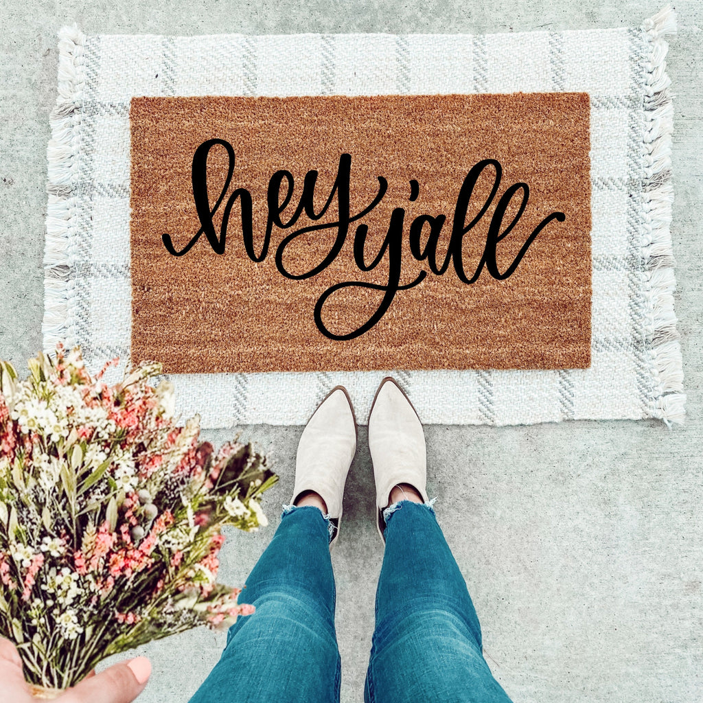 Hey Y'all Doormat