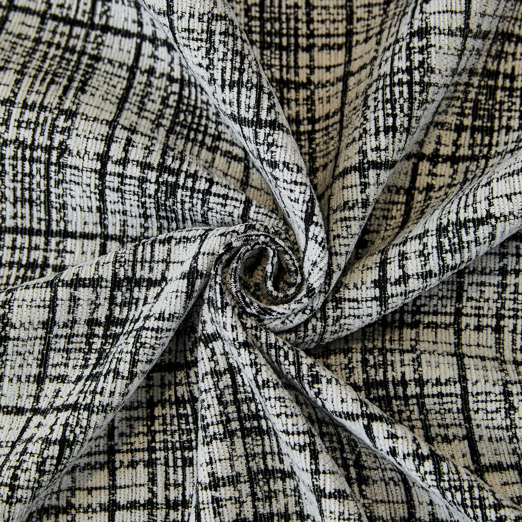Textured Plaid Couch Throw Cover, Modern Decorative Sectional Furniture Covers