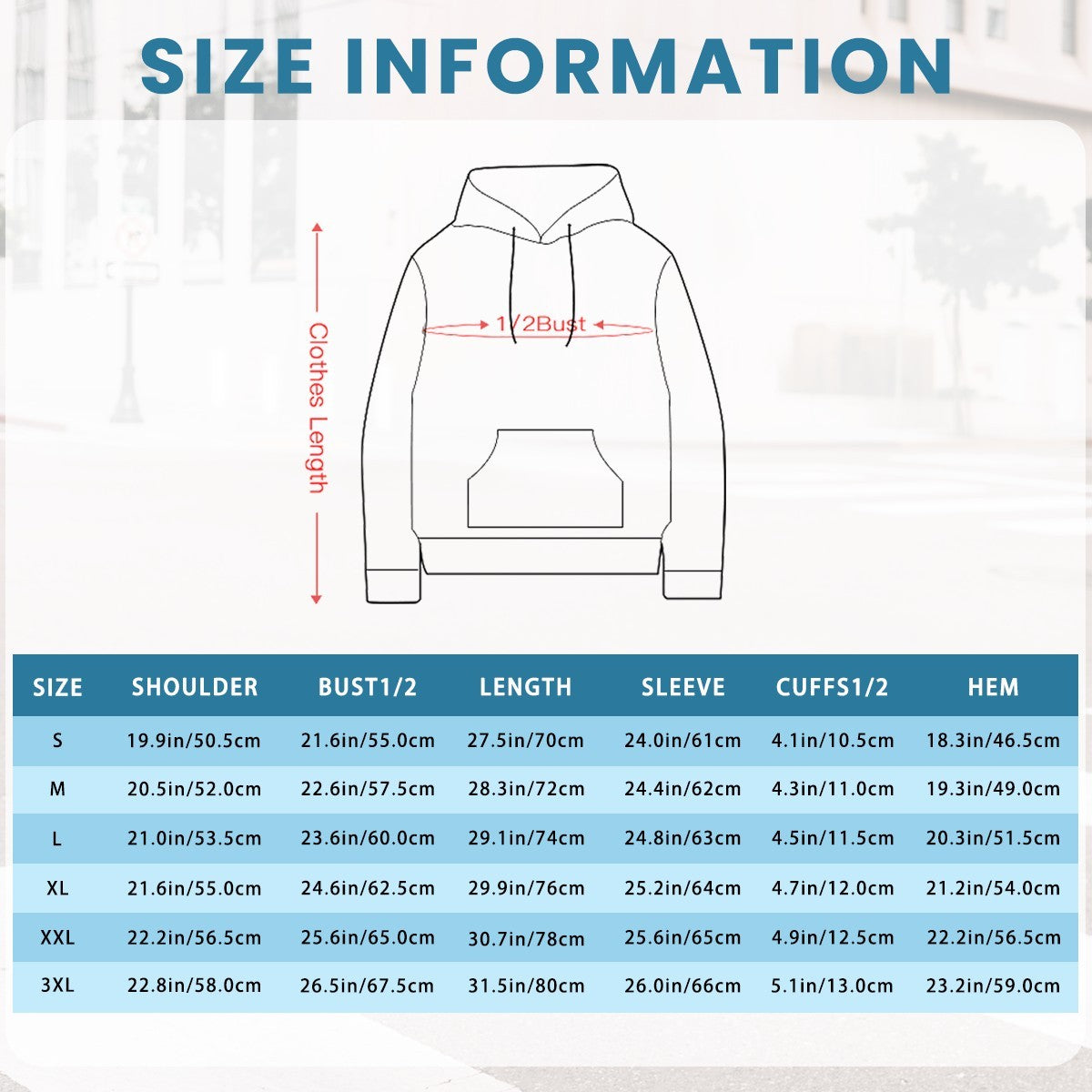 Saint Nick's Tree Farm Christmas Graphic Design Hoodie for Men with Printing on Back