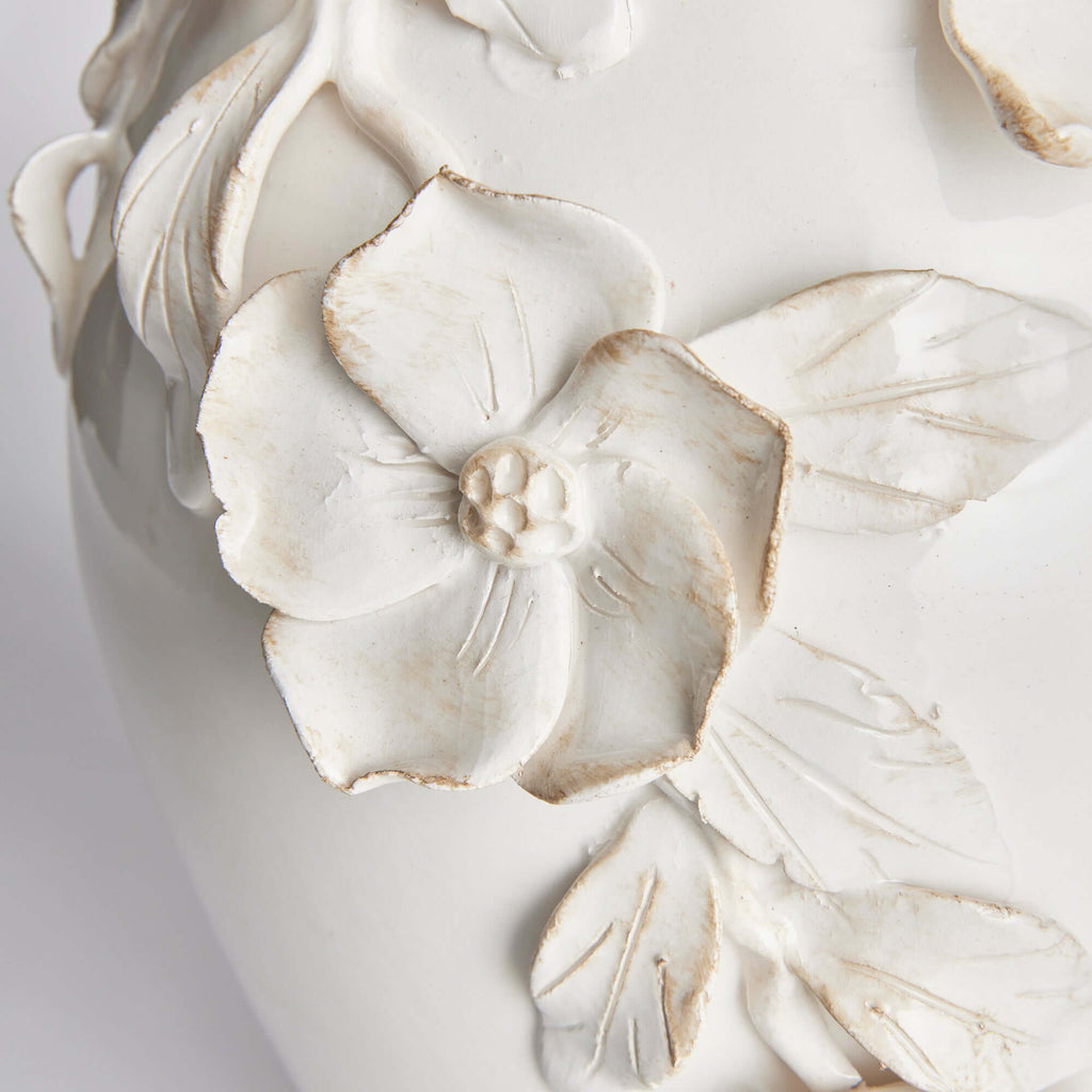 Handmade Italian Dogwood Flower Vase