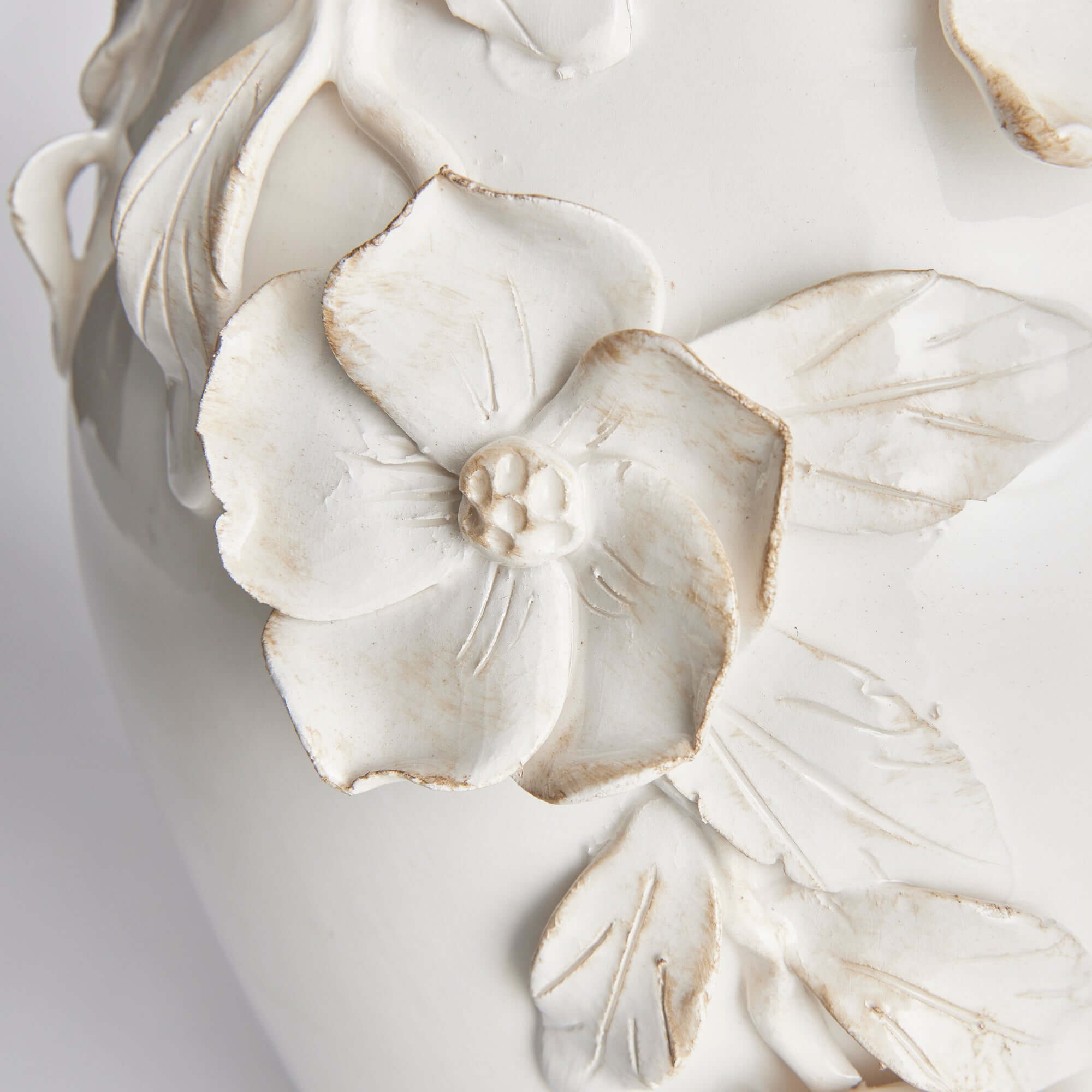 Handmade Italian Dogwood Flower Vase