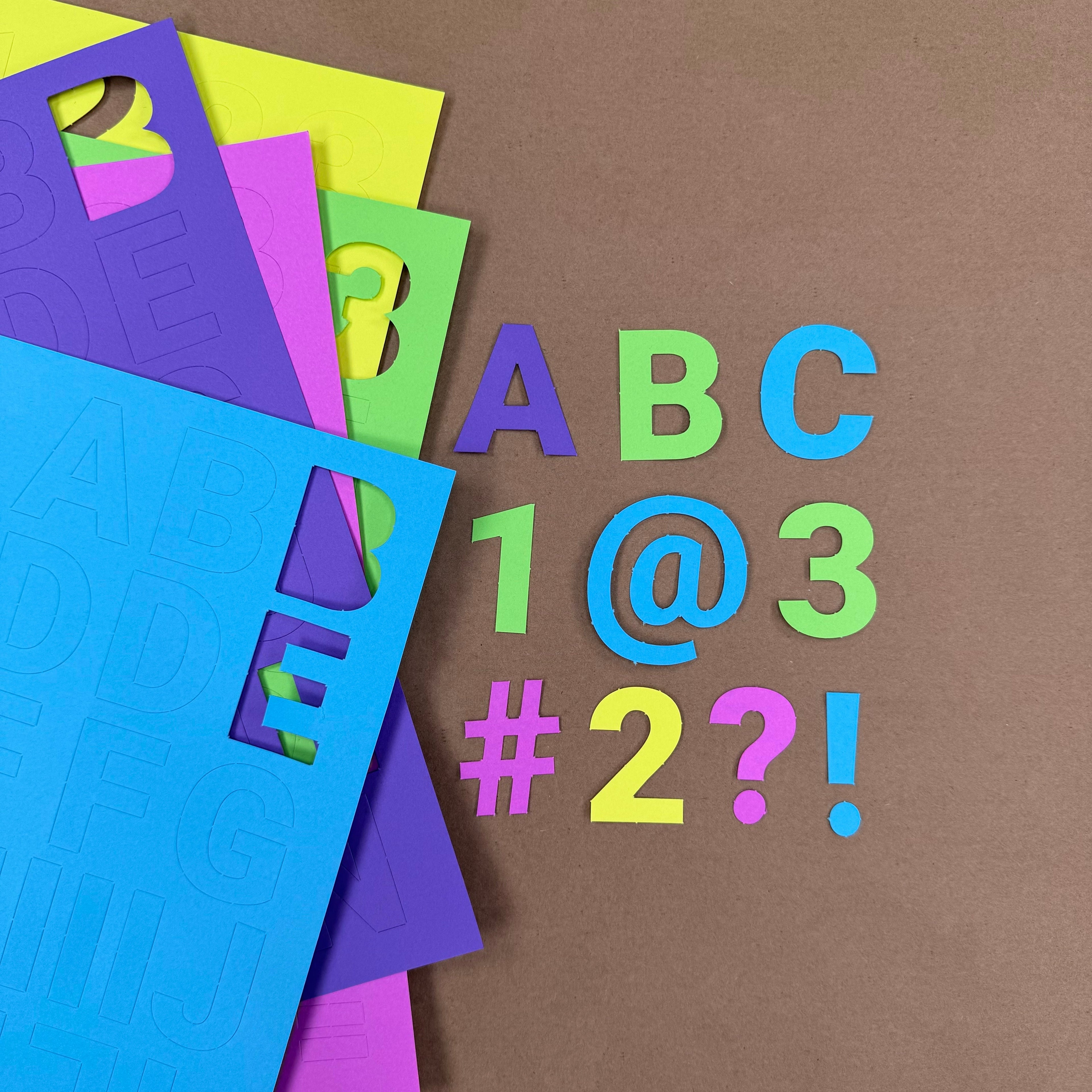 Bulletin Board Letters – 1.5 inch
