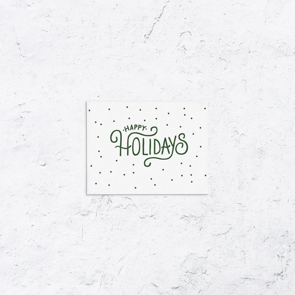 Happy Holiday Dots Box Set of 10