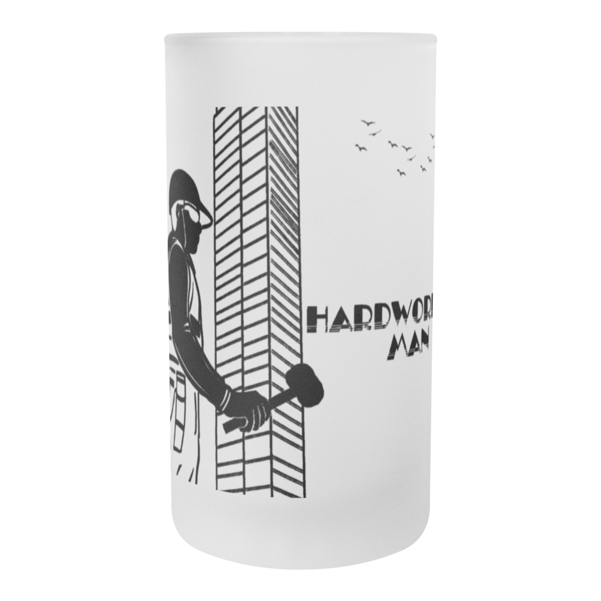 Hard Working Man 16 oz Frosted Mug