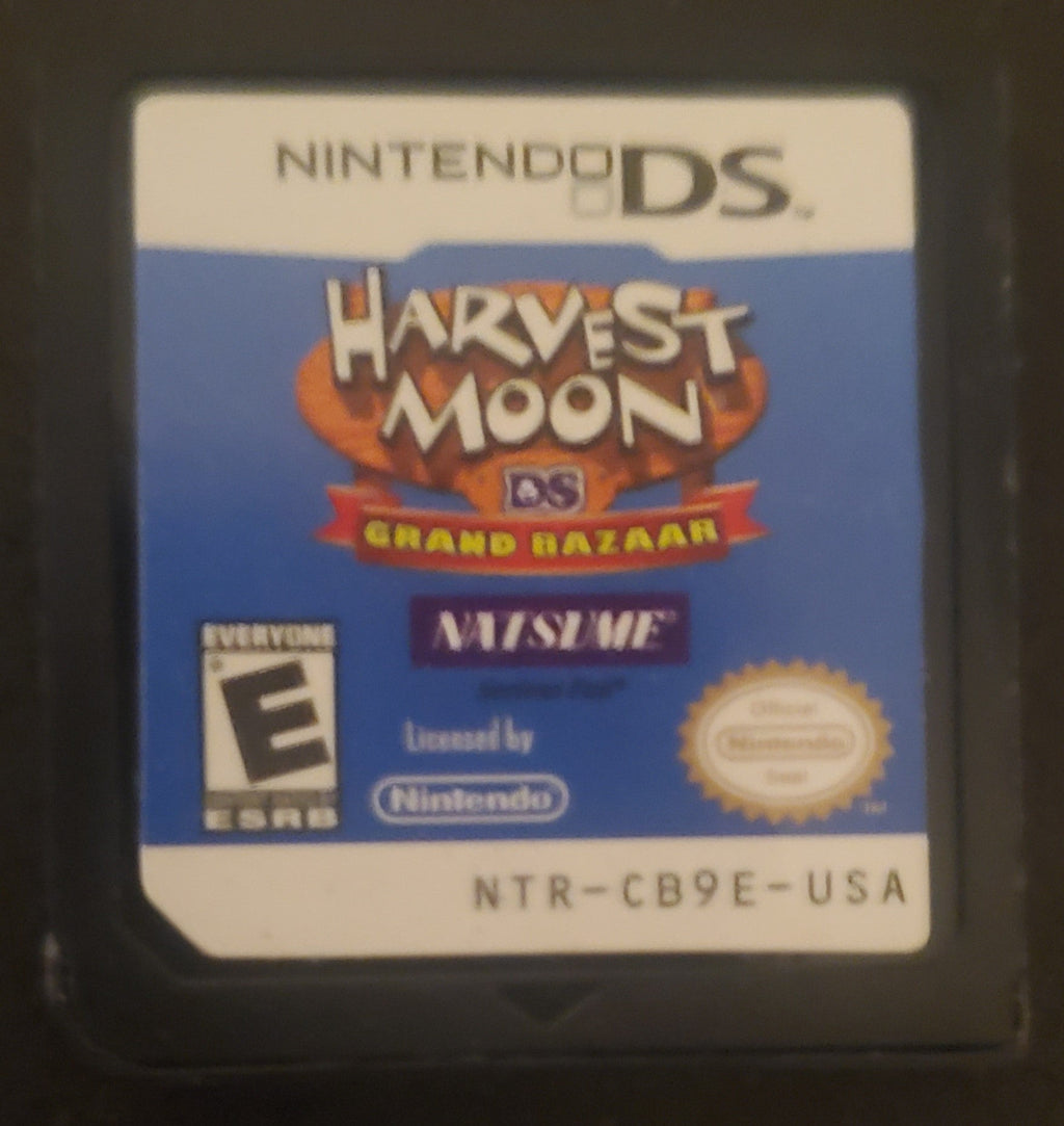 Harvest Moon DS Grand Bazaar Video Game Nintendo DS 2010