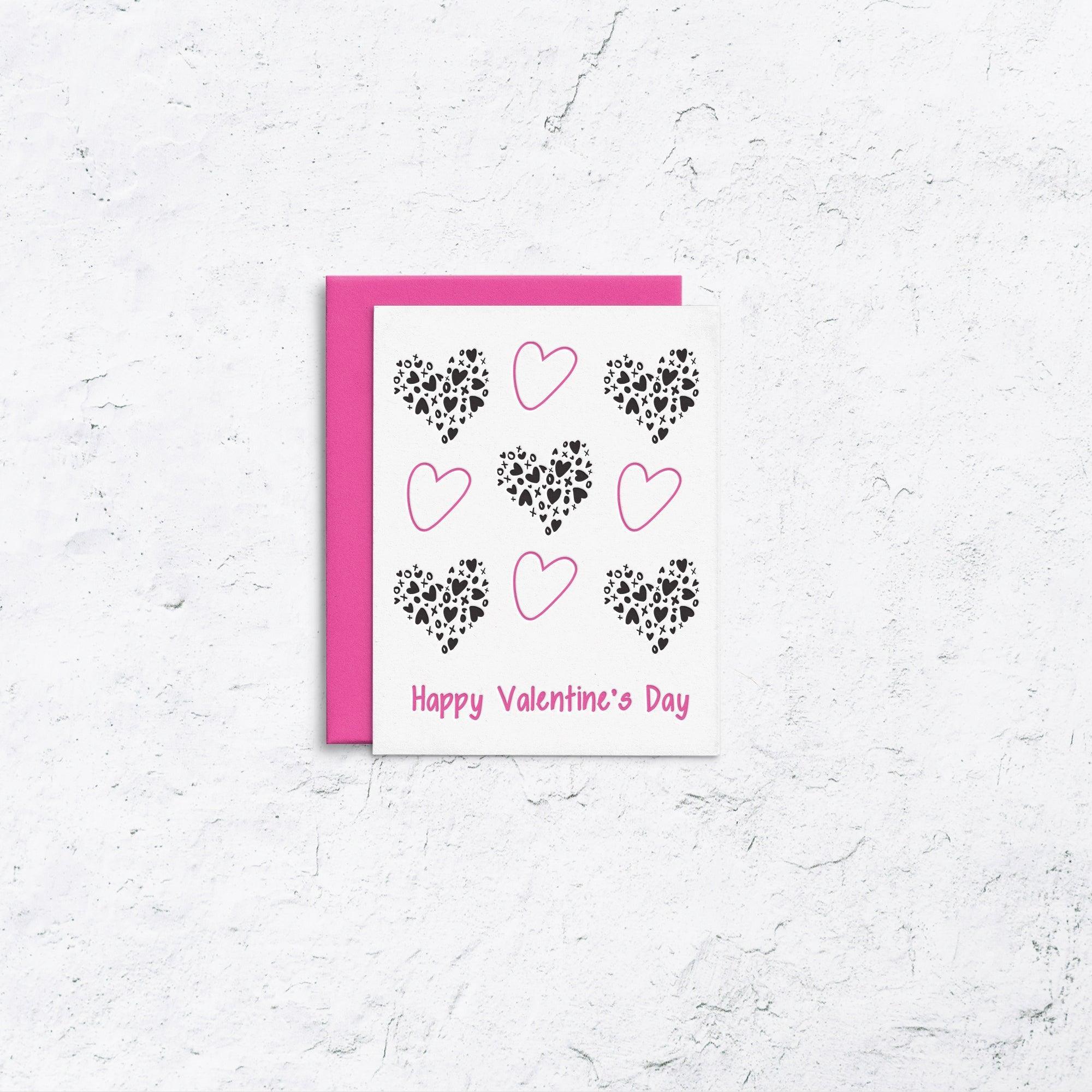 All the Hearts and Love Valentine's Card Box Set 10
