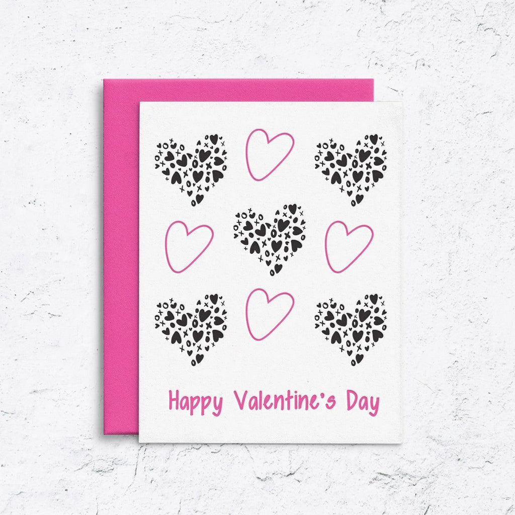 All the Hearts and Love Valentine's Card Box Set 10