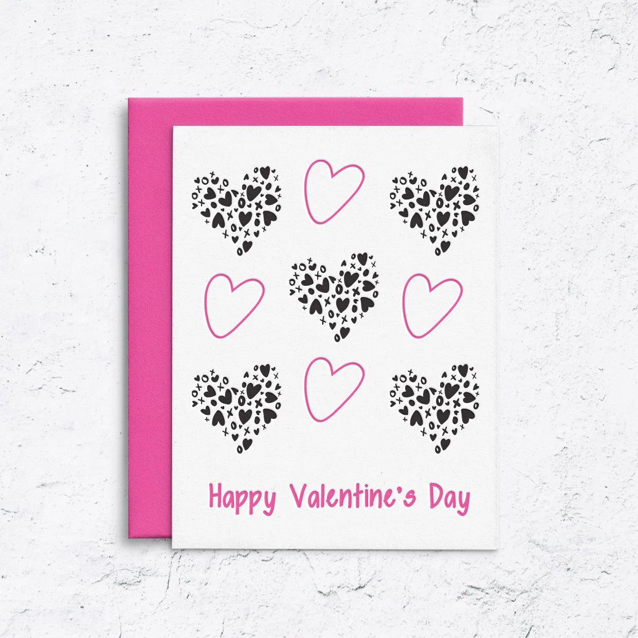 All the Hearts and Love Valentine's Card Box Set 10