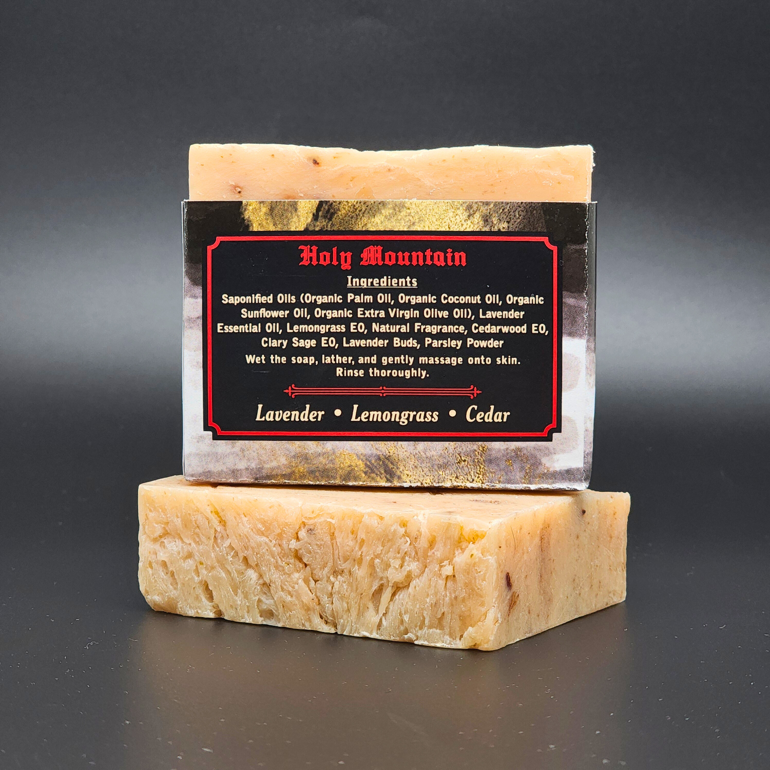 "Holy Mountain" Handmade Vegan Bar Soap