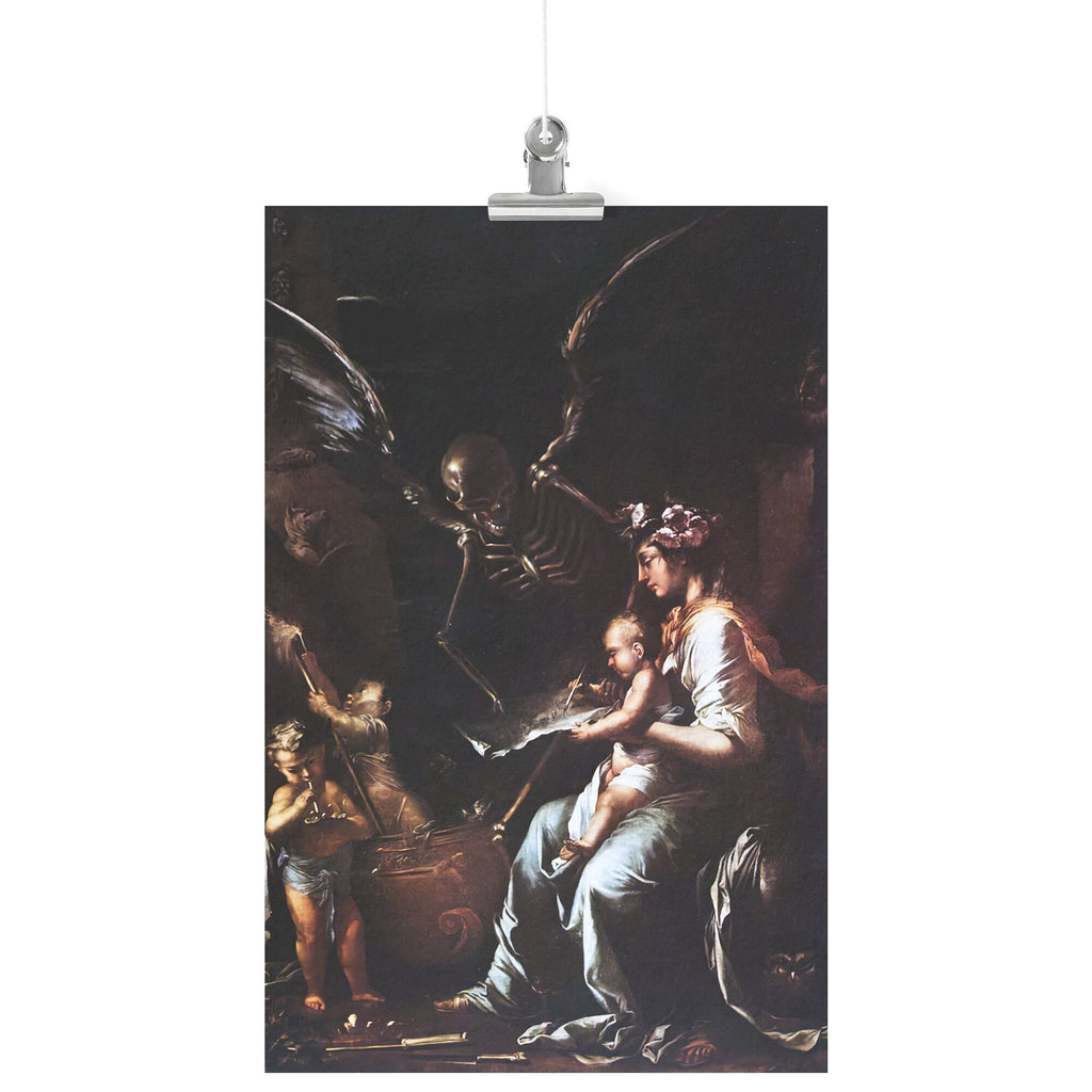 "Human Fragility" by Salvator Rosa Matte Poster