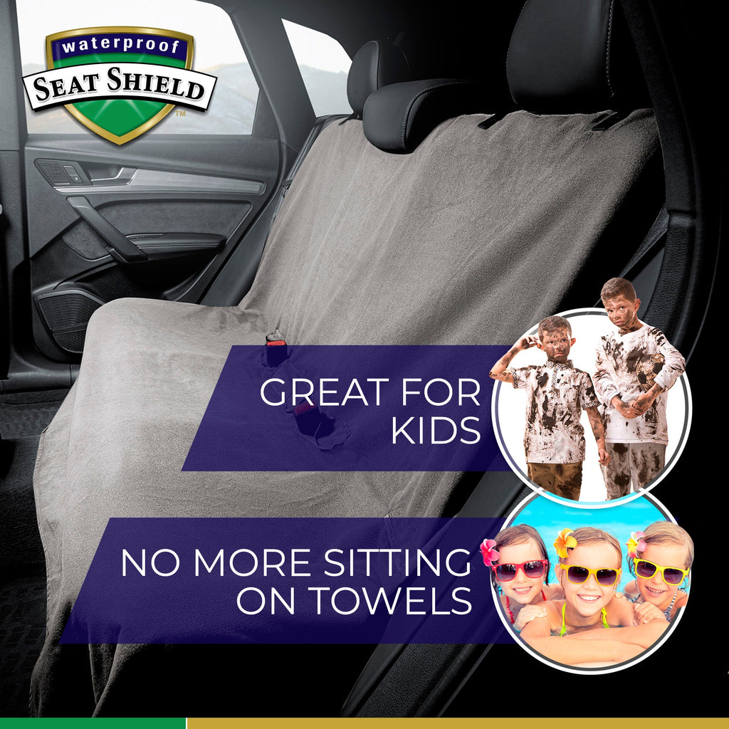 SeatShield Back Seat Cover - Gray