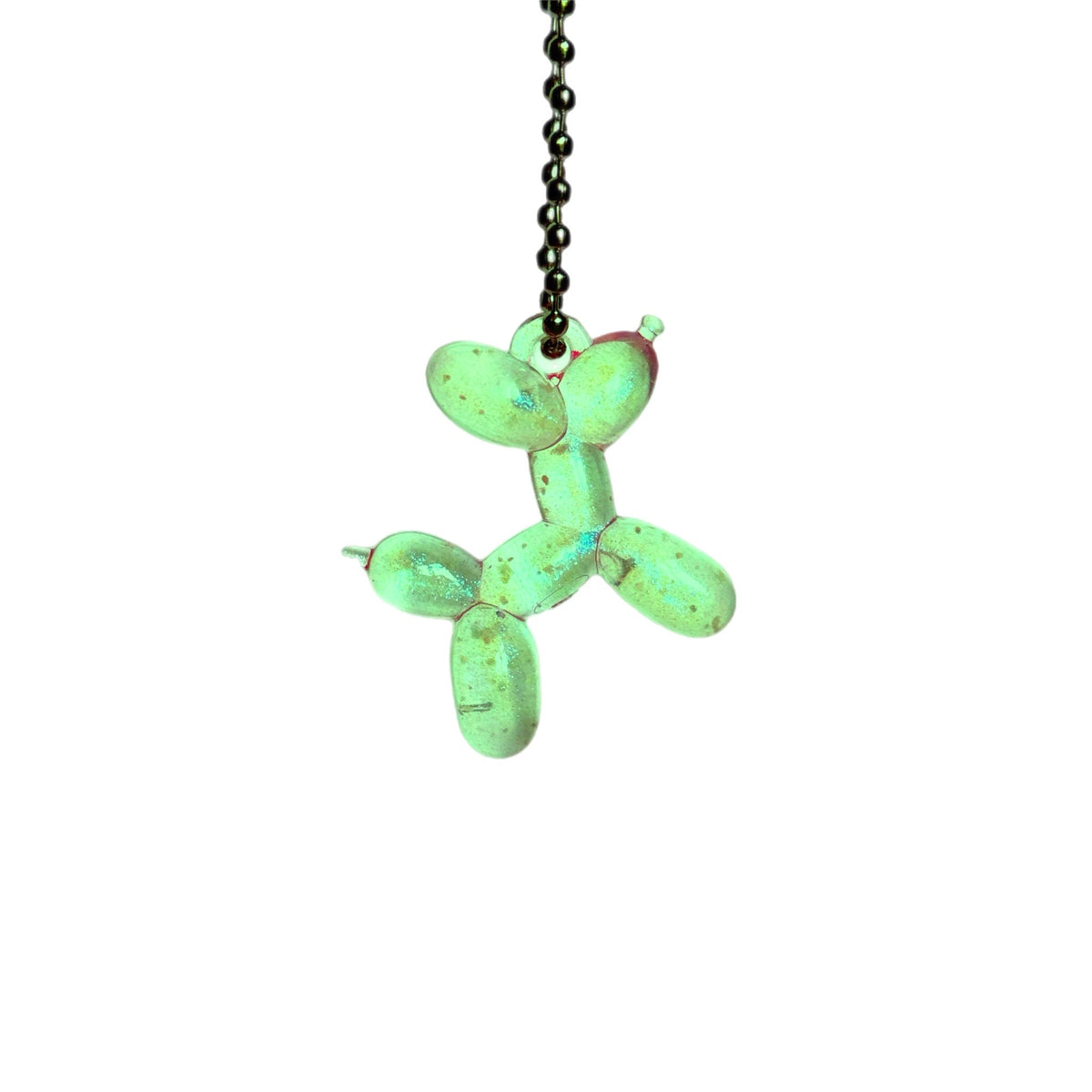 Glow in the Dark Balloon Dog Charm - Tumbler Handle Charm