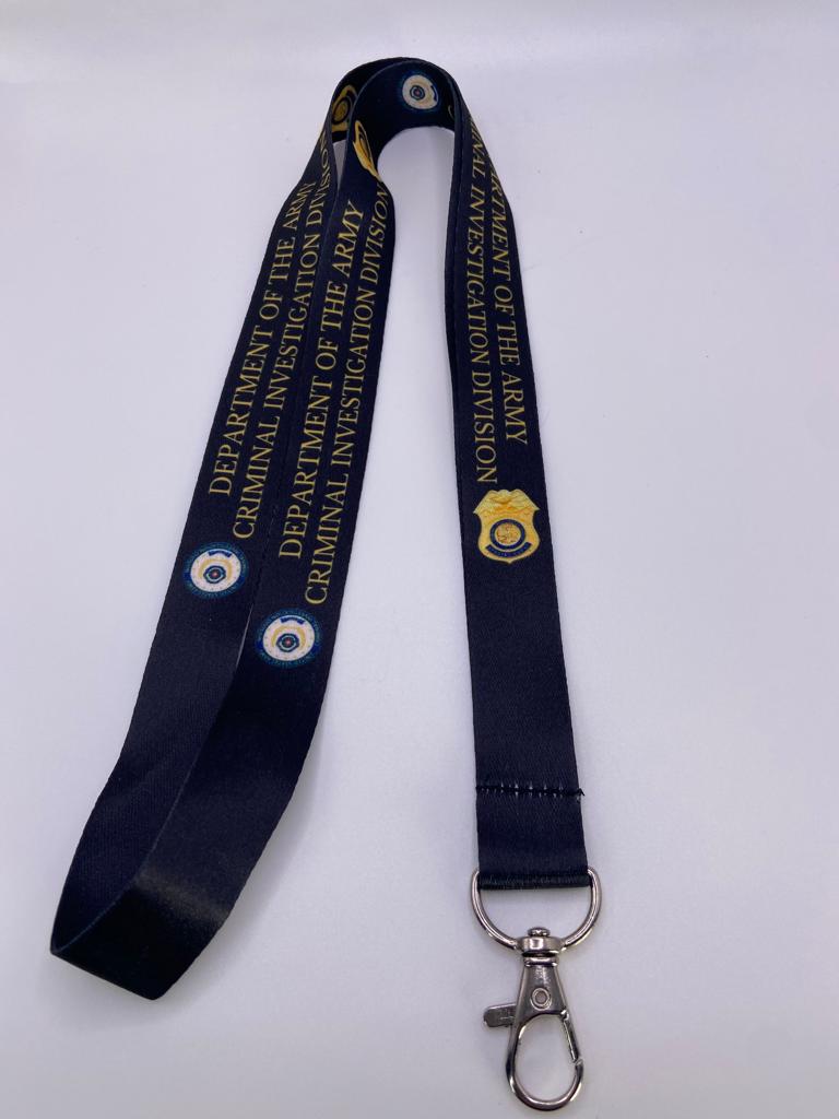 Army CID Lanyard