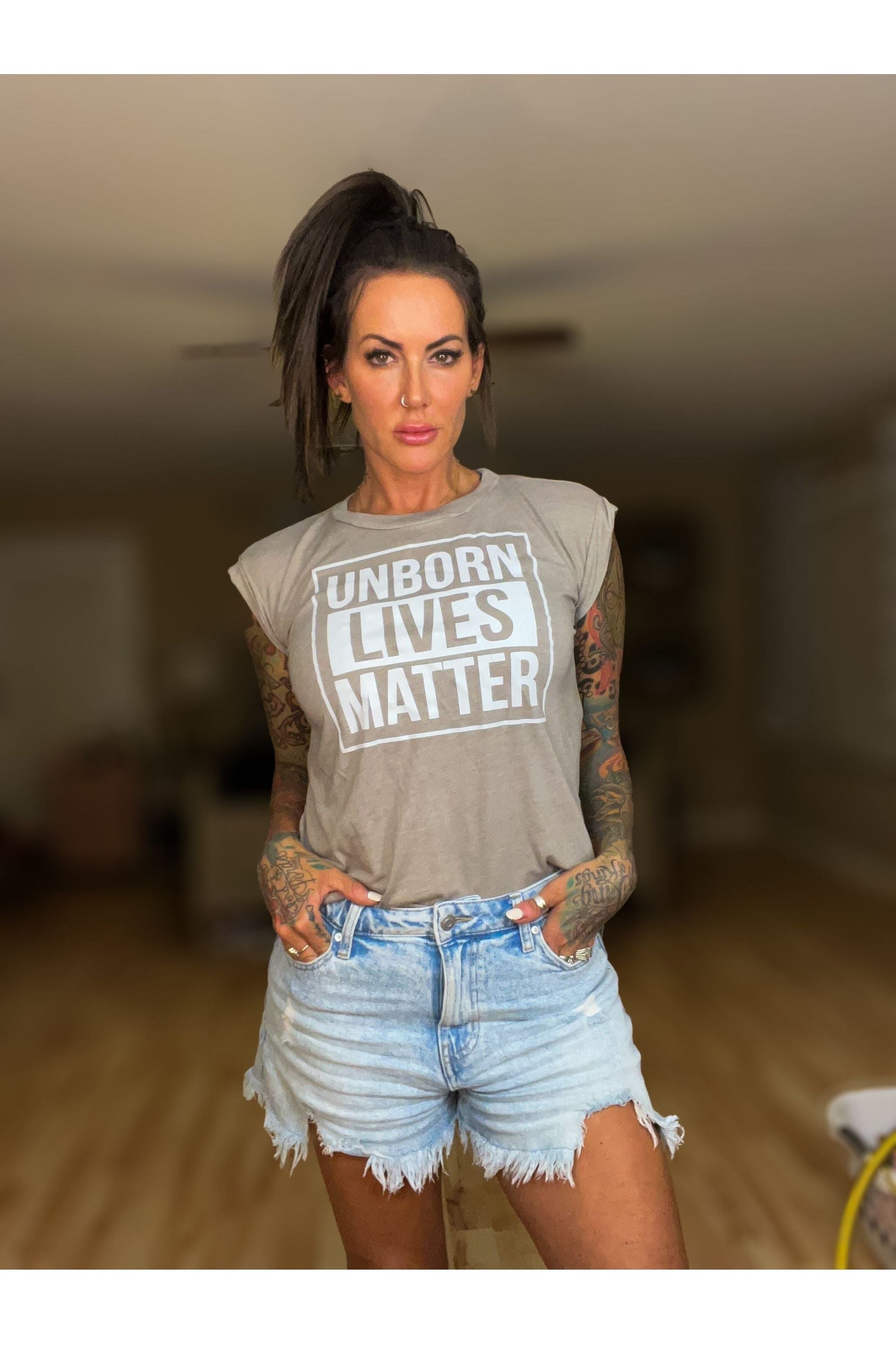 Unborn Lives Matter design