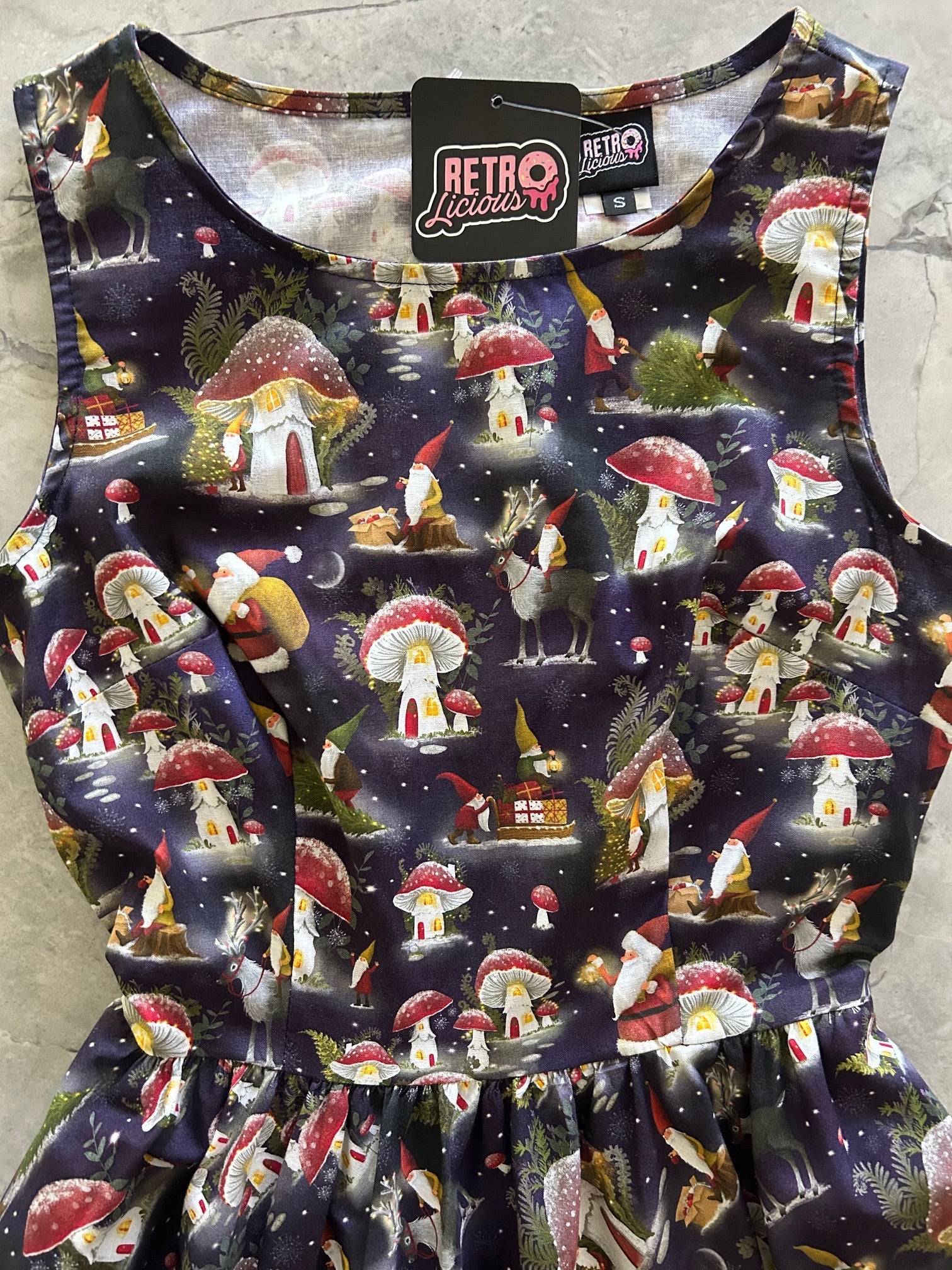Gnome Midi Dress