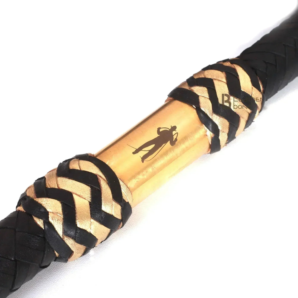Bull Whip for Sale | 6 to 16 Feet | 16 Strands Black Kangaroo Hide Leather | Equestrian Bullwhip – Leather Bond