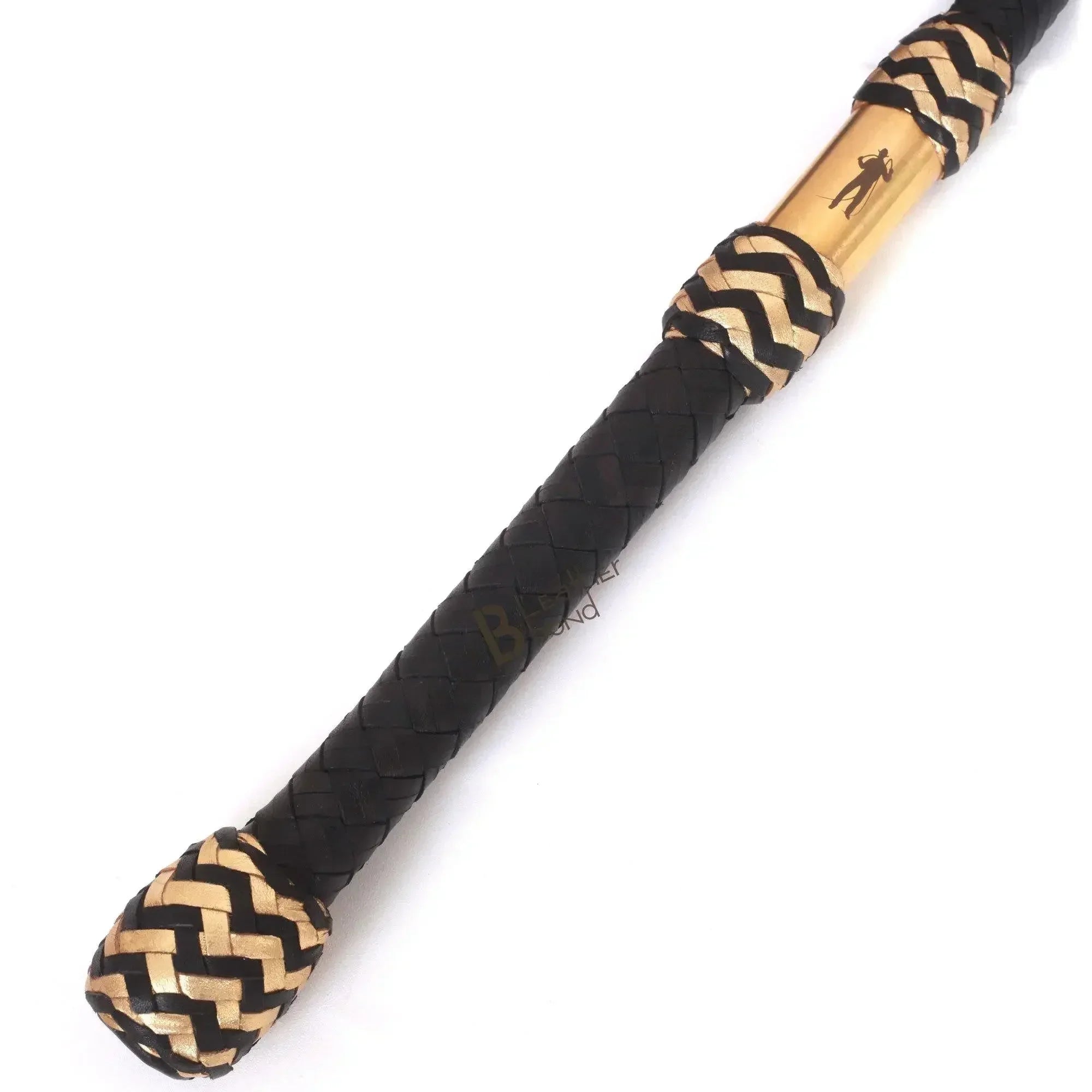 Bull Whip for Sale | 6 to 16 Feet | 16 Strands Black Kangaroo Hide Leather | Equestrian Bullwhip – Leather Bond